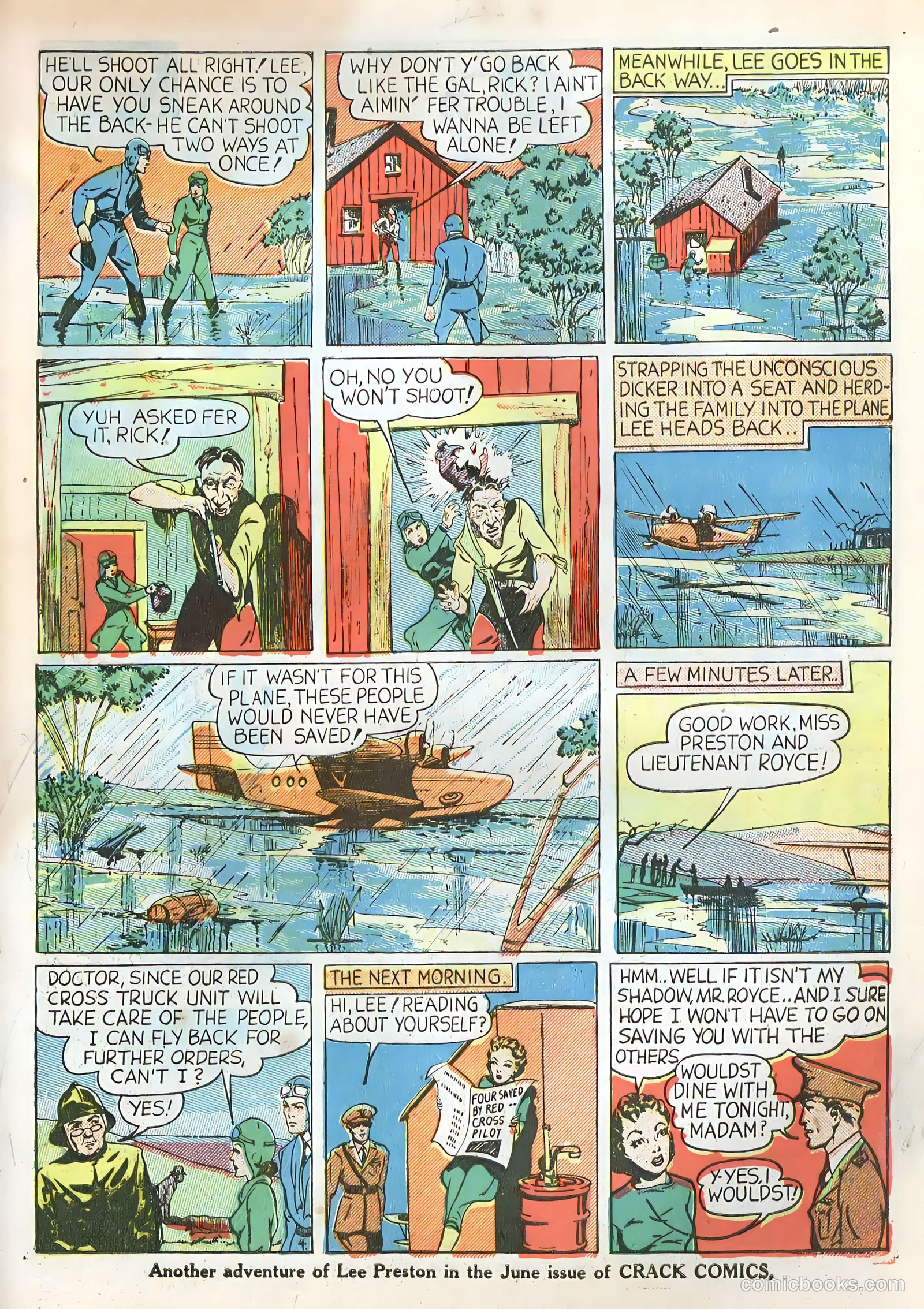 Crack Comics #1 (1940) — page 44 of 70