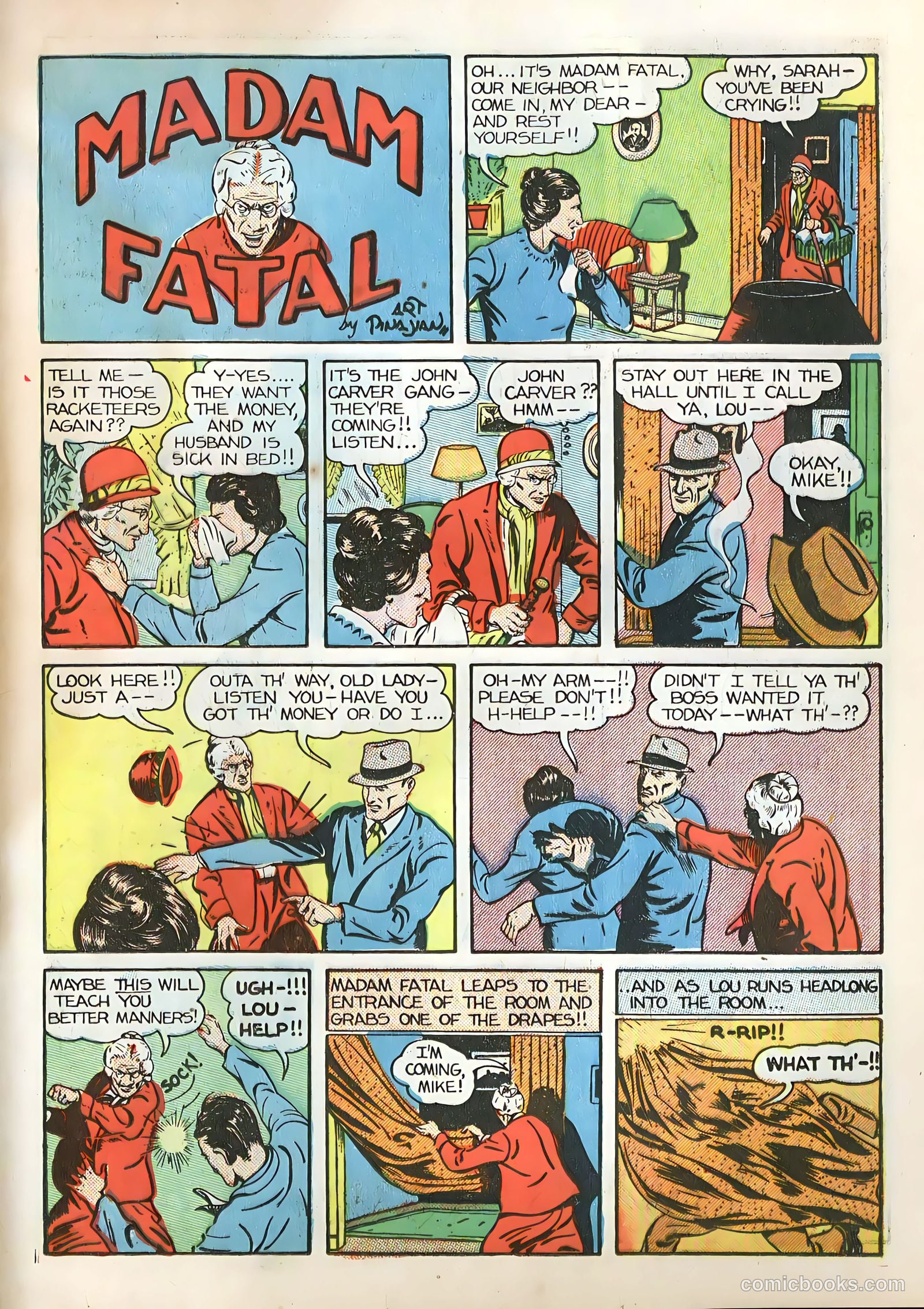 Crack Comics #1 (1940) — page 54 of 70