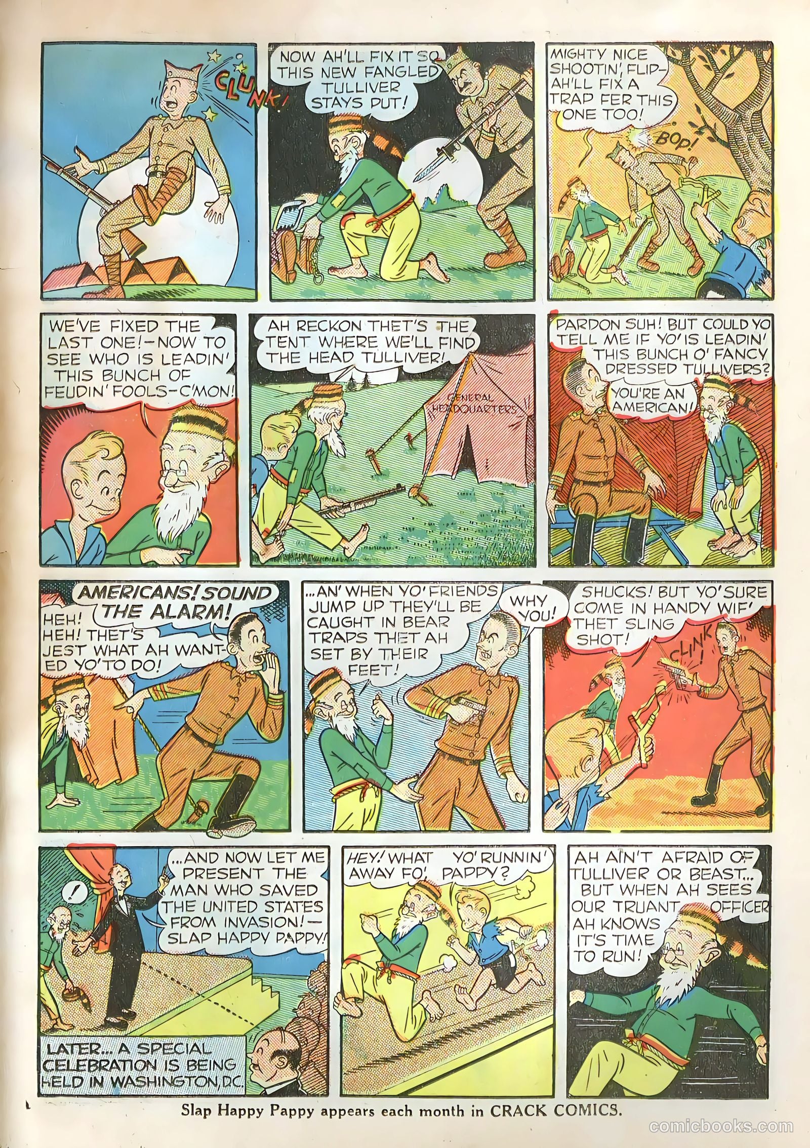 Crack Comics #1 (1940) — page 60 of 70