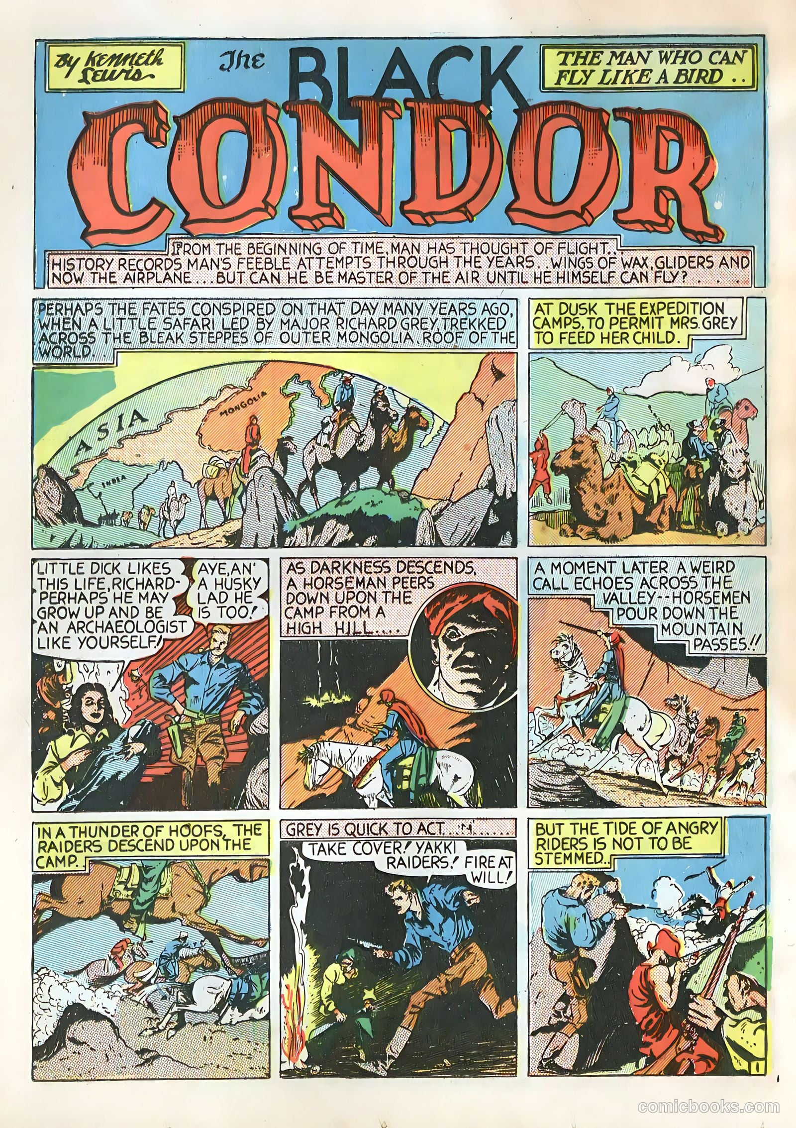 Crack Comics #1 (1940) — page 61 of 70