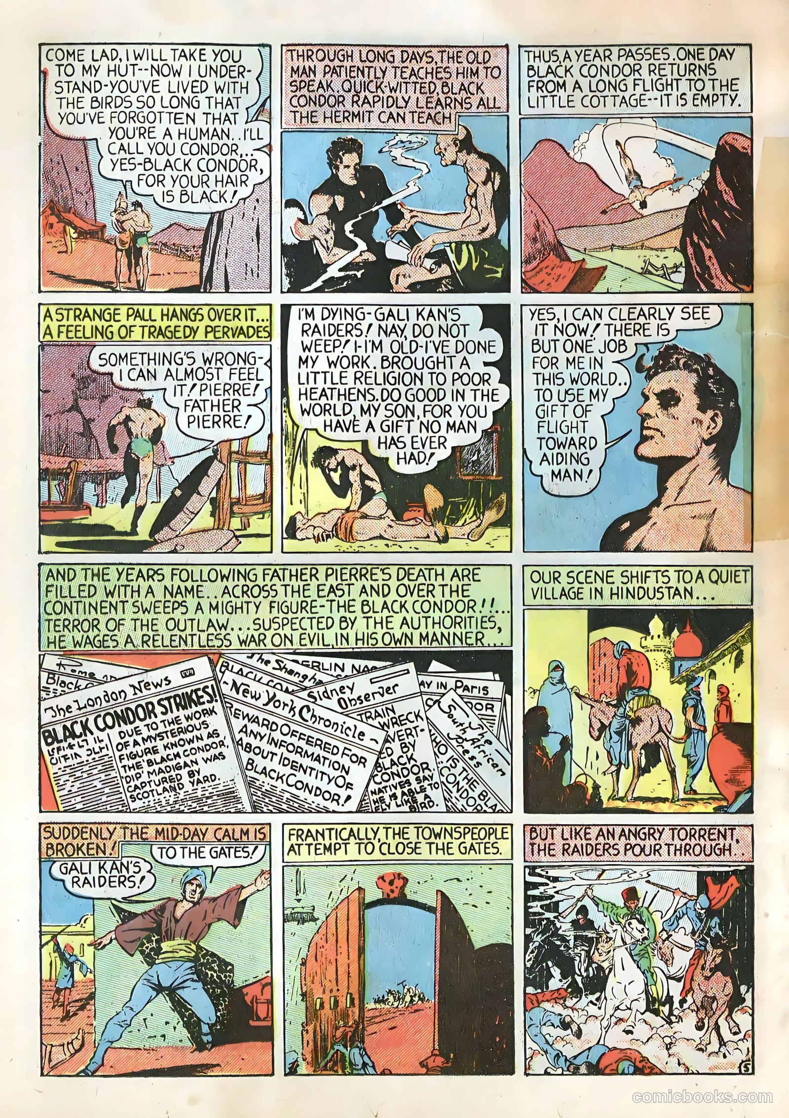Crack Comics #1 (1940) — page 65 of 70