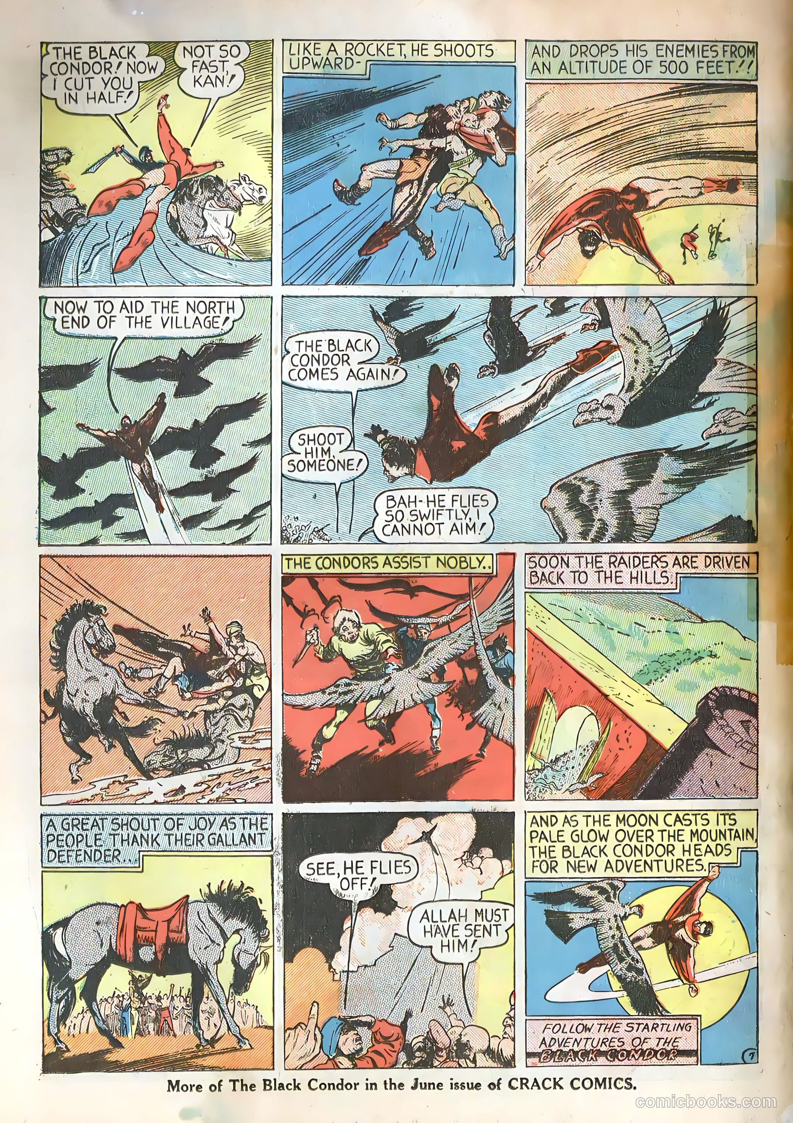 Crack Comics #1 (1940) — page 67 of 70