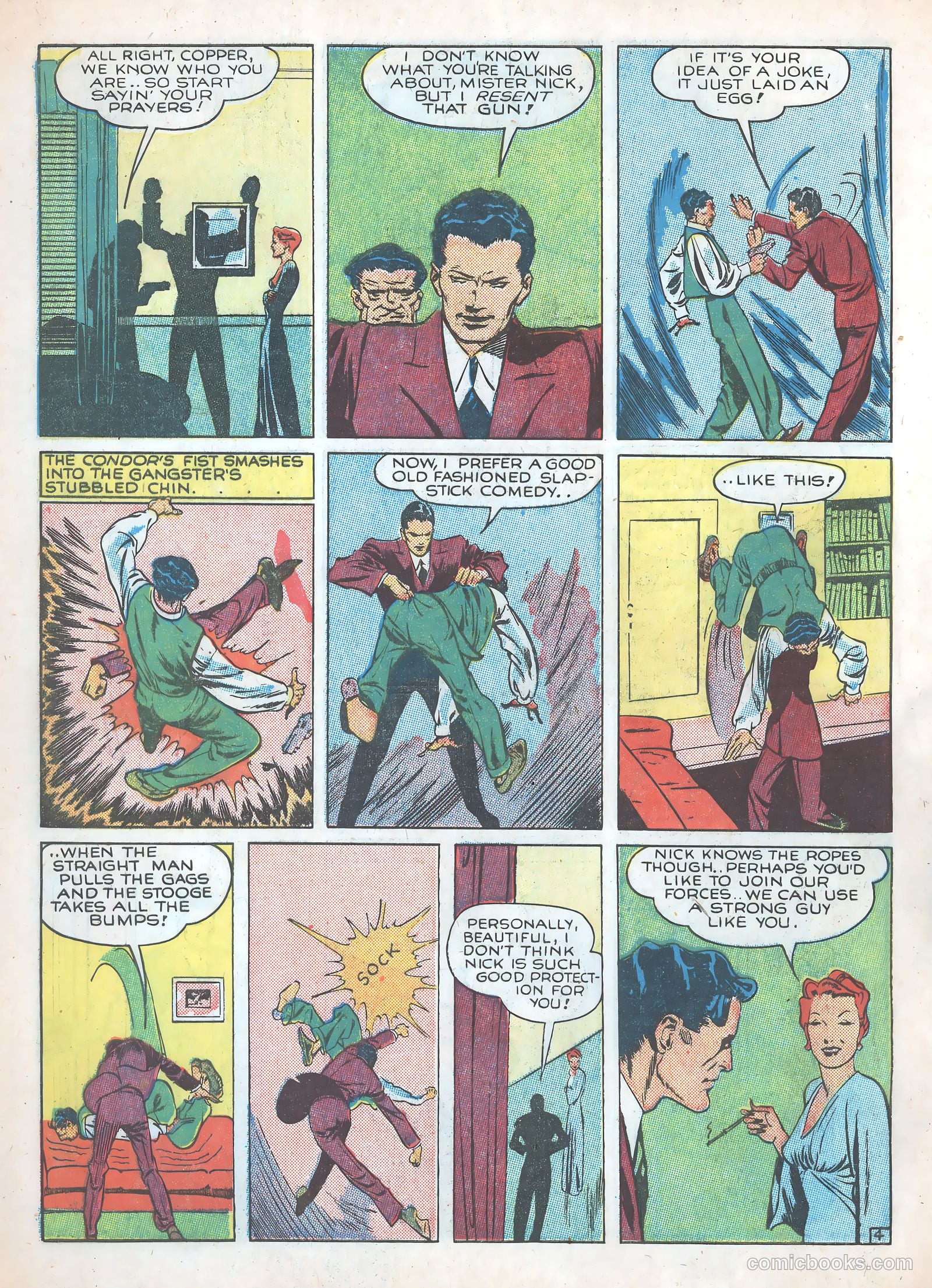 Crack Comics #10 (1941) — page 6 of 68