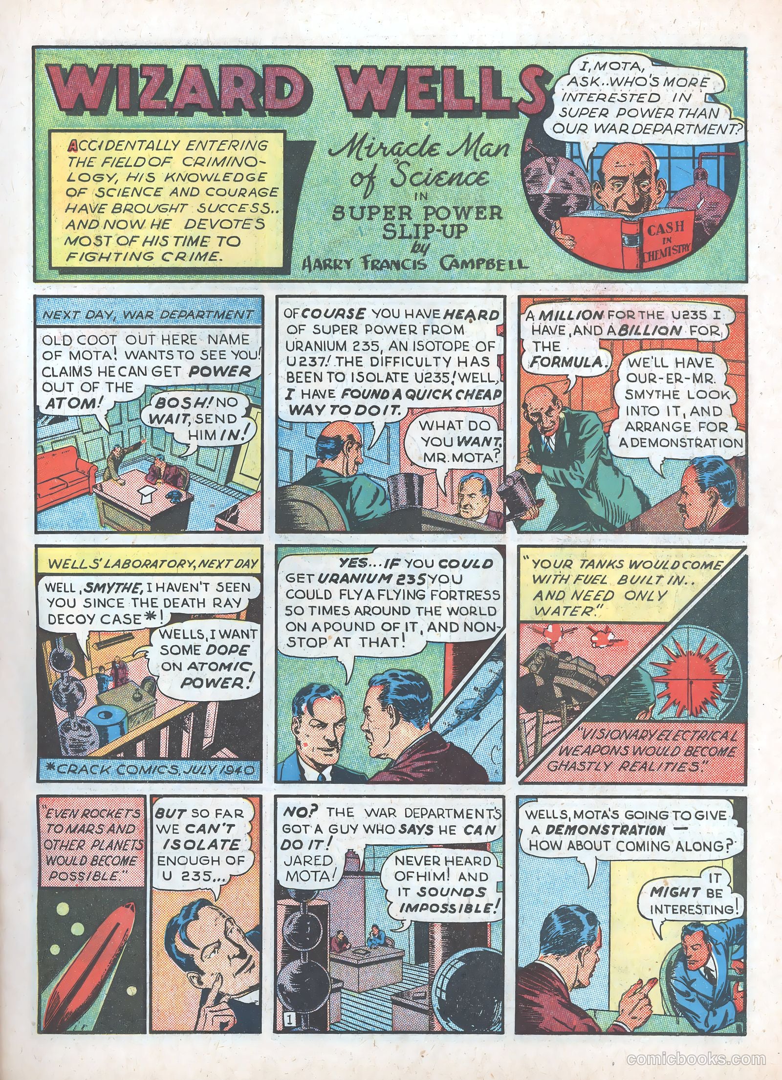 Crack Comics #10 (1941) — page 19 of 68