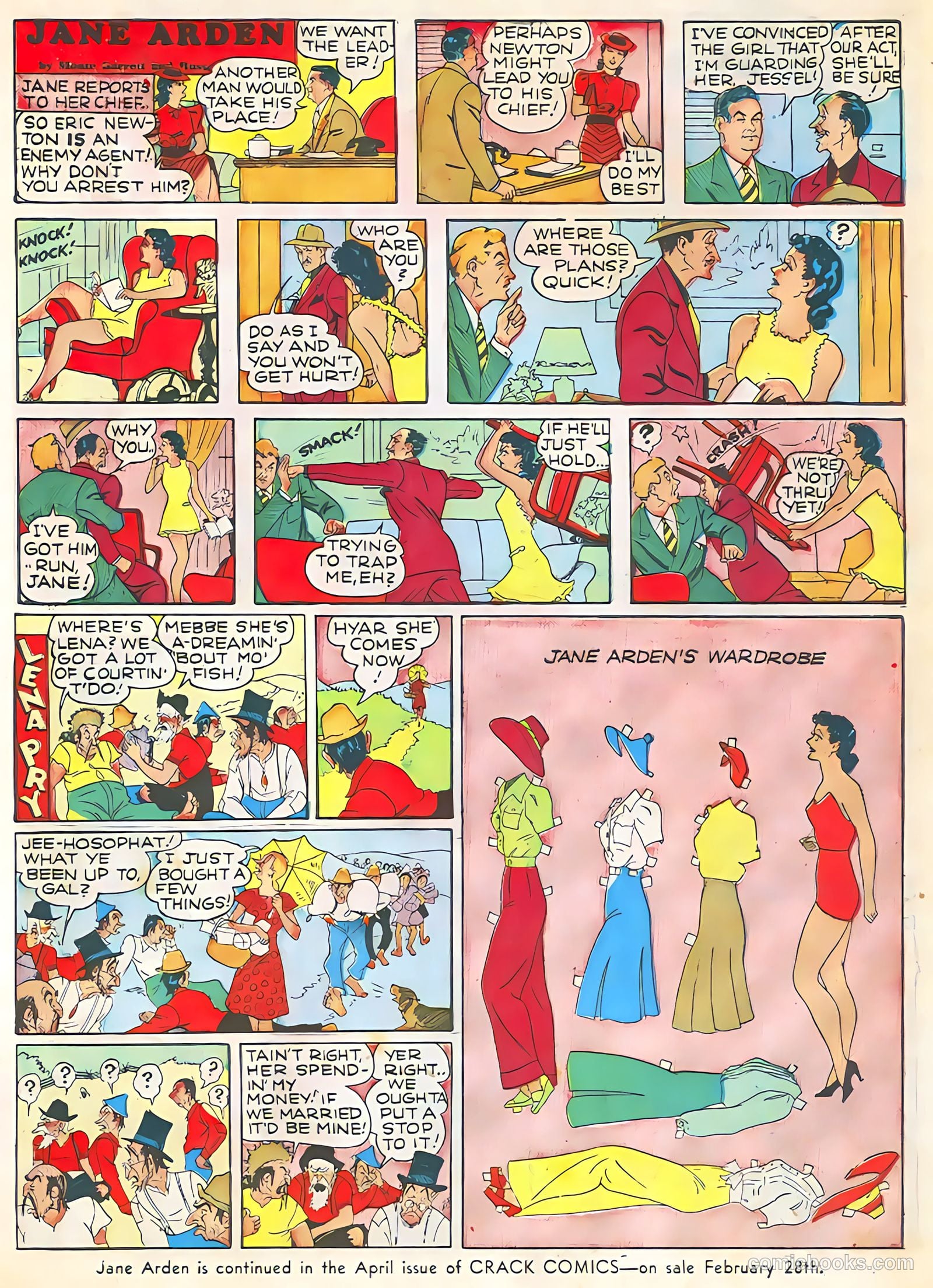 Crack Comics #11 (1941) — page 33 of 68