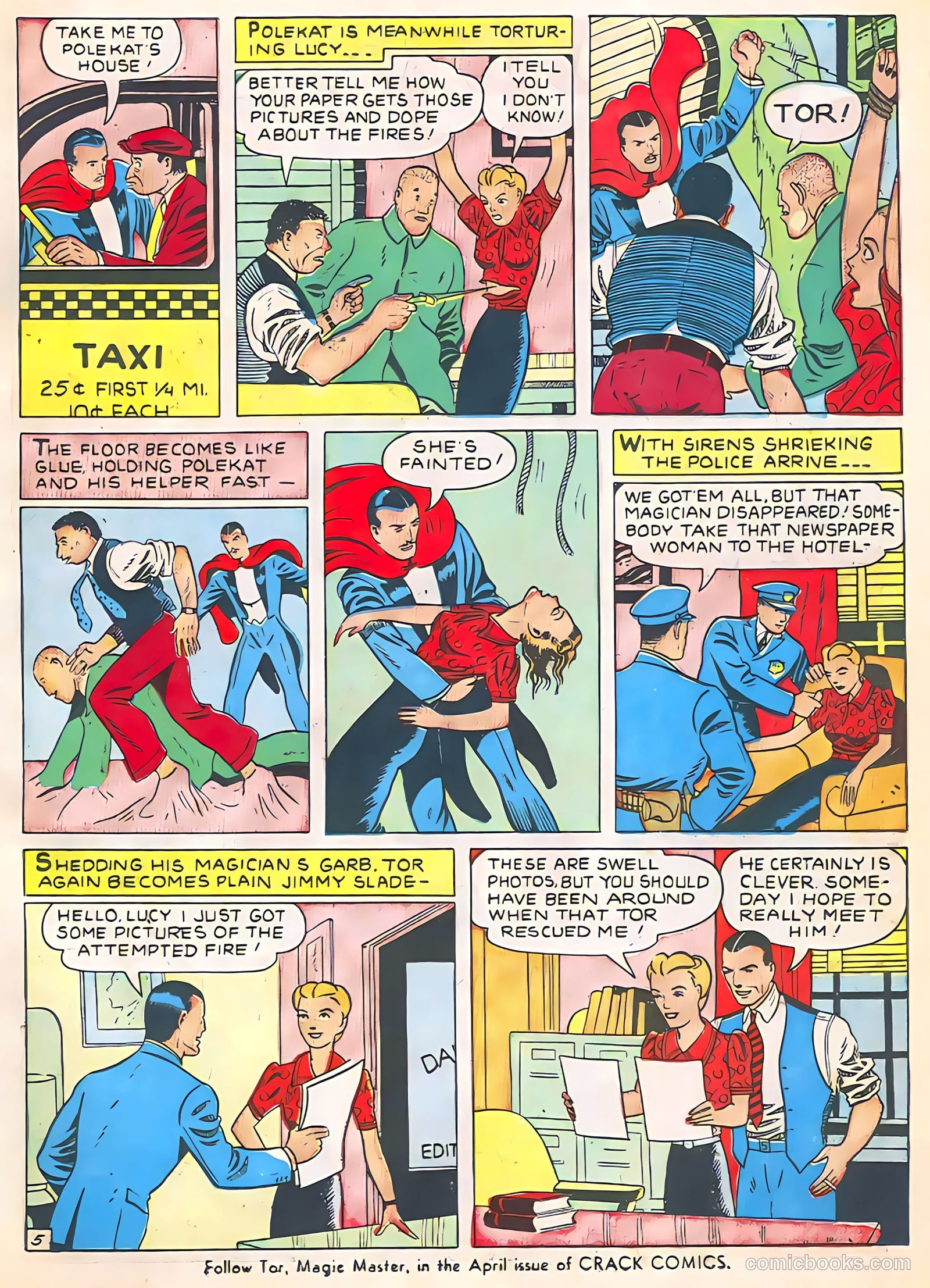 Crack Comics #11 (1941) — page 57 of 68