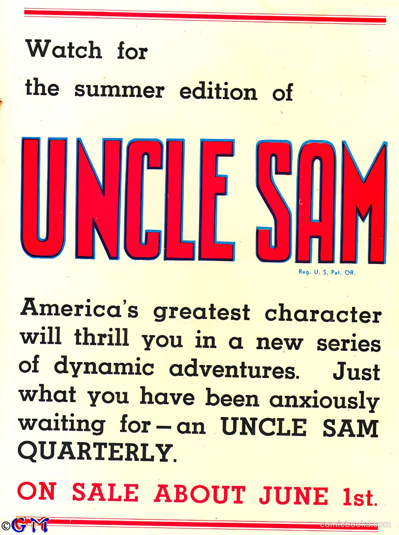 Crack Comics #12 (1941) — page 67 of 68
