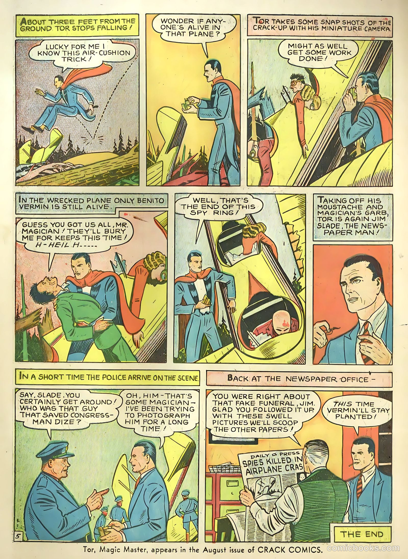 Crack Comics #14 (1941) — page 18 of 66