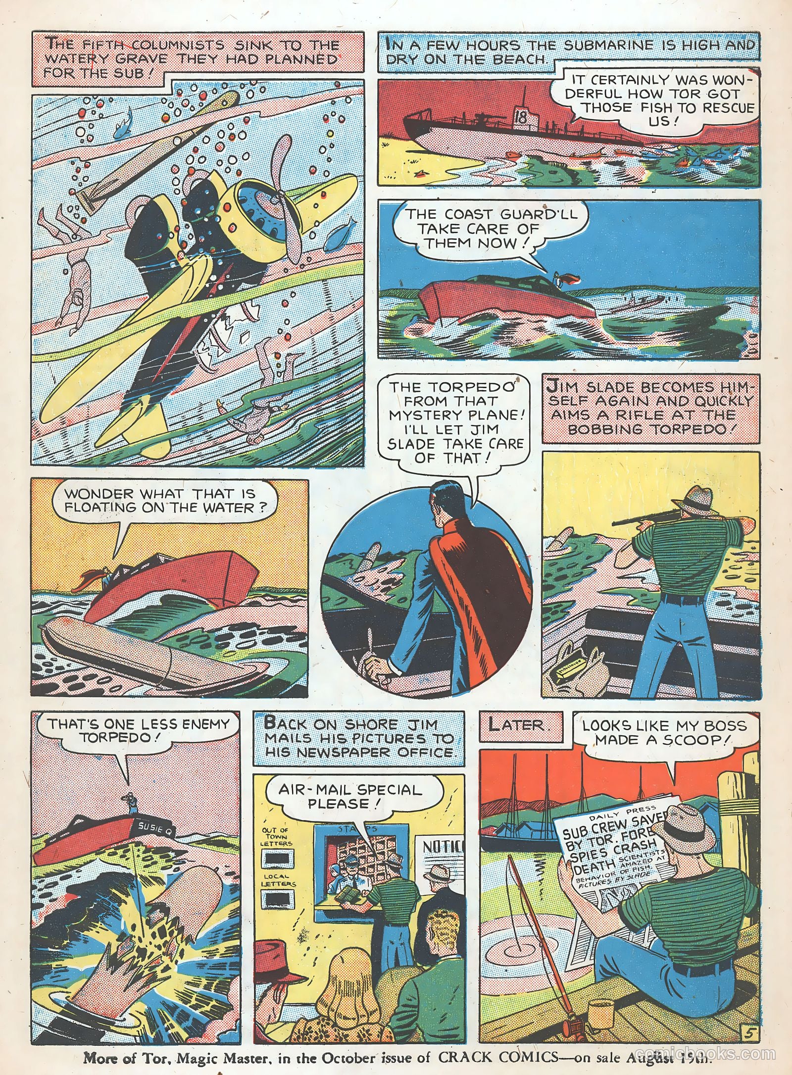 Crack Comics #16 (1941) — page 23 of 68