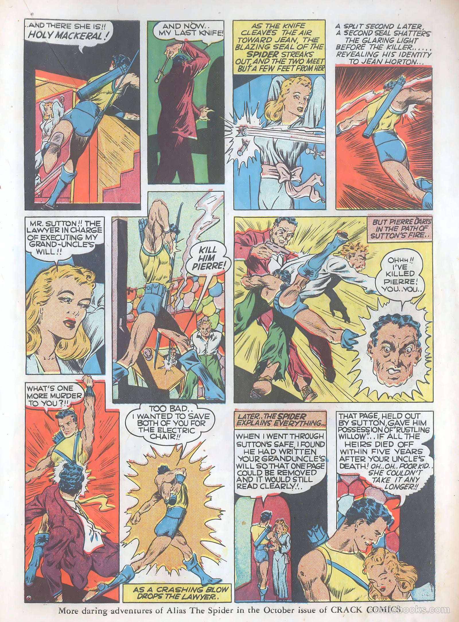 Crack Comics #16 (1941) — page 39 of 68