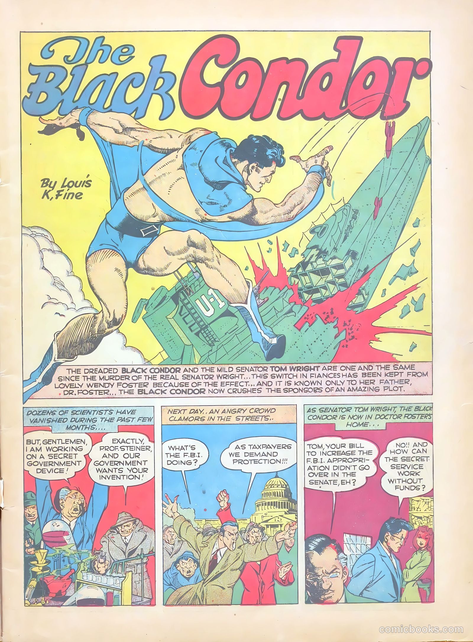 Crack Comics #18 (1941) — page 3 of 68