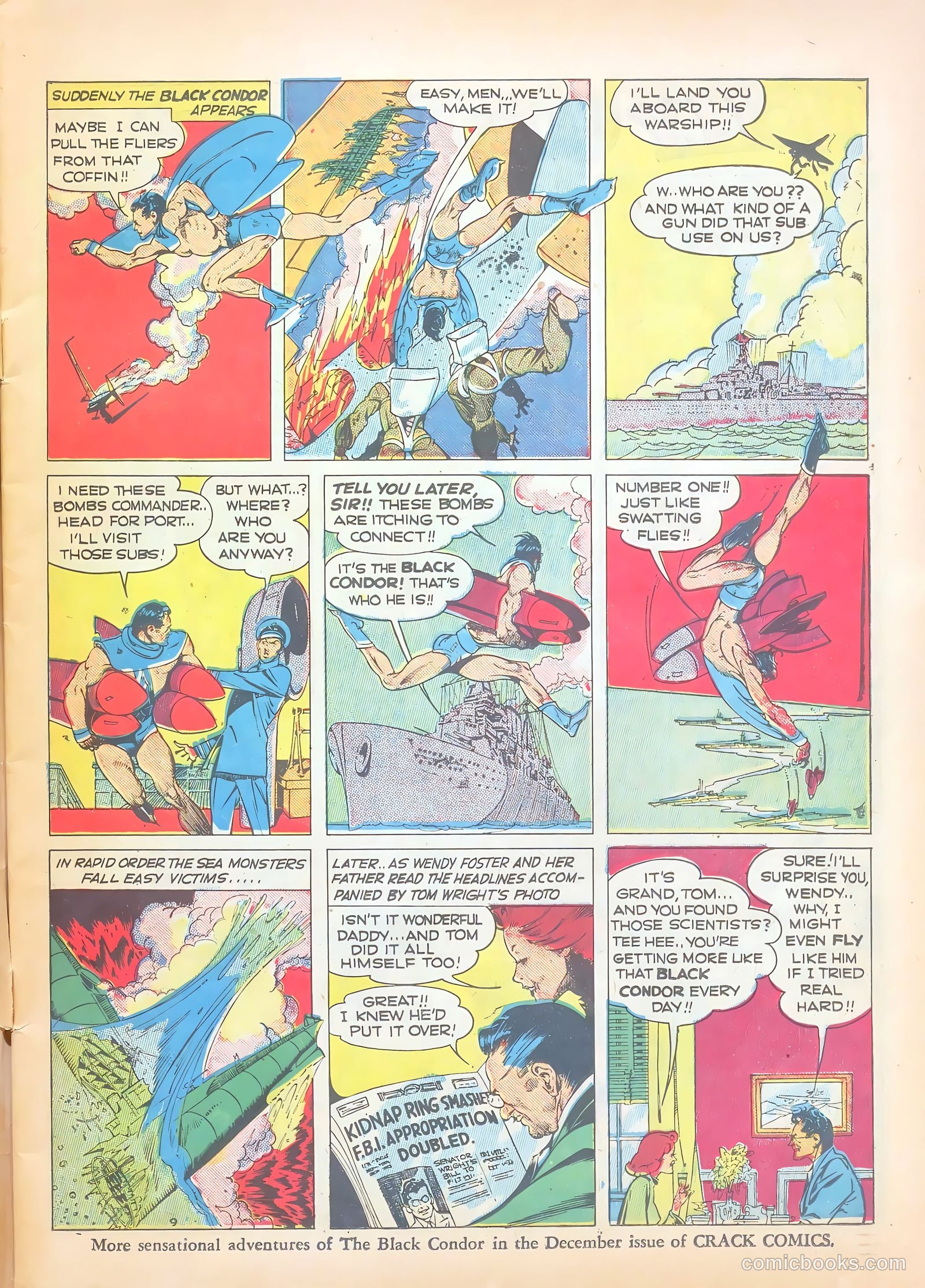 Crack Comics #18 (1941) — page 11 of 68