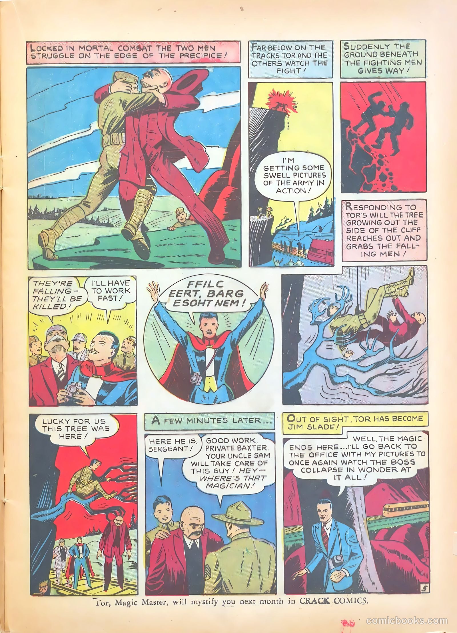 Crack Comics #18 (1941) — page 23 of 68