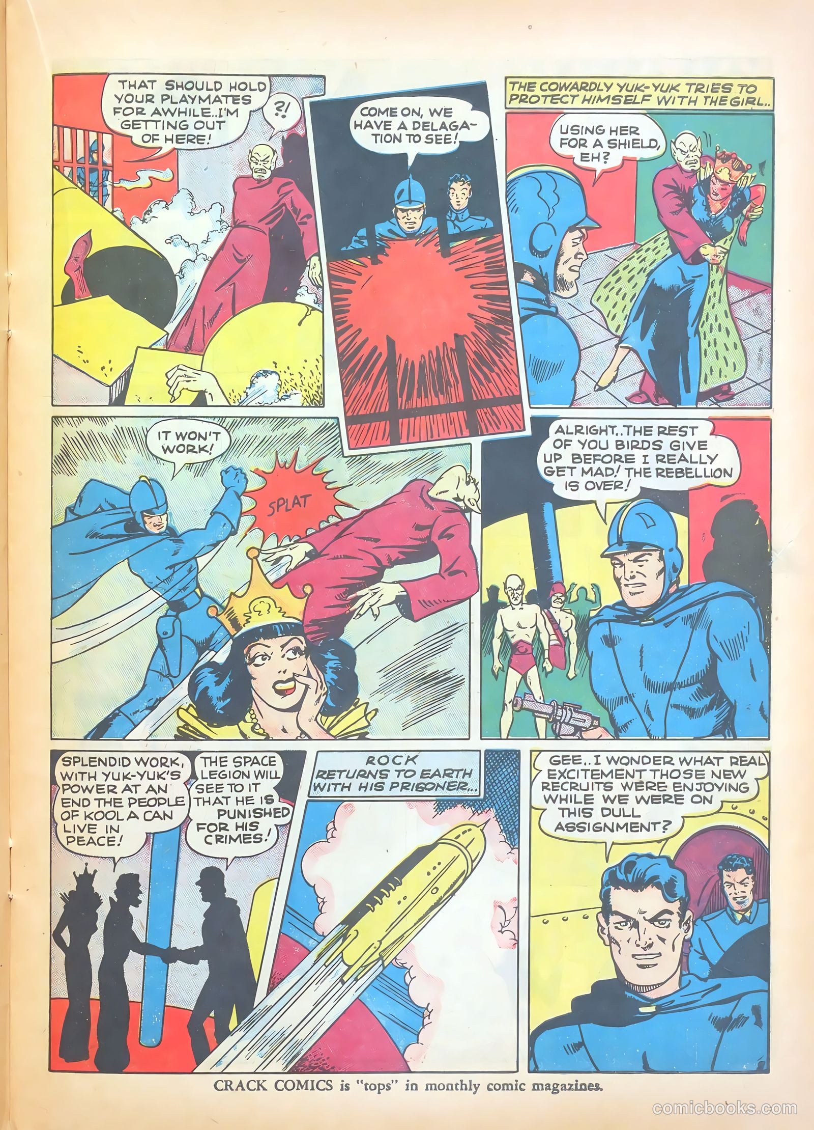 Crack Comics #18 (1941) — page 29 of 68