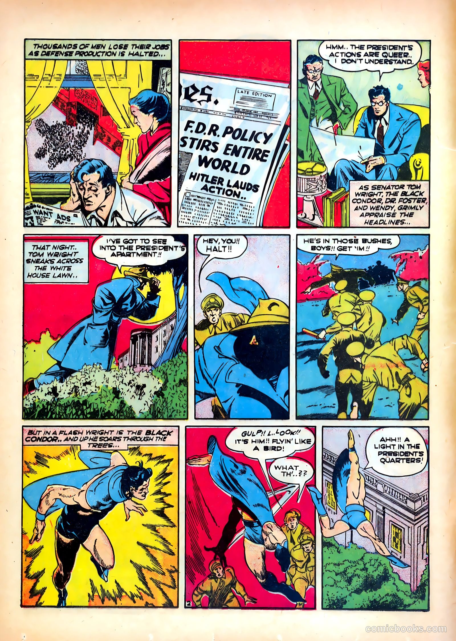 Crack Comics #19 (1941) — page 4 of 68