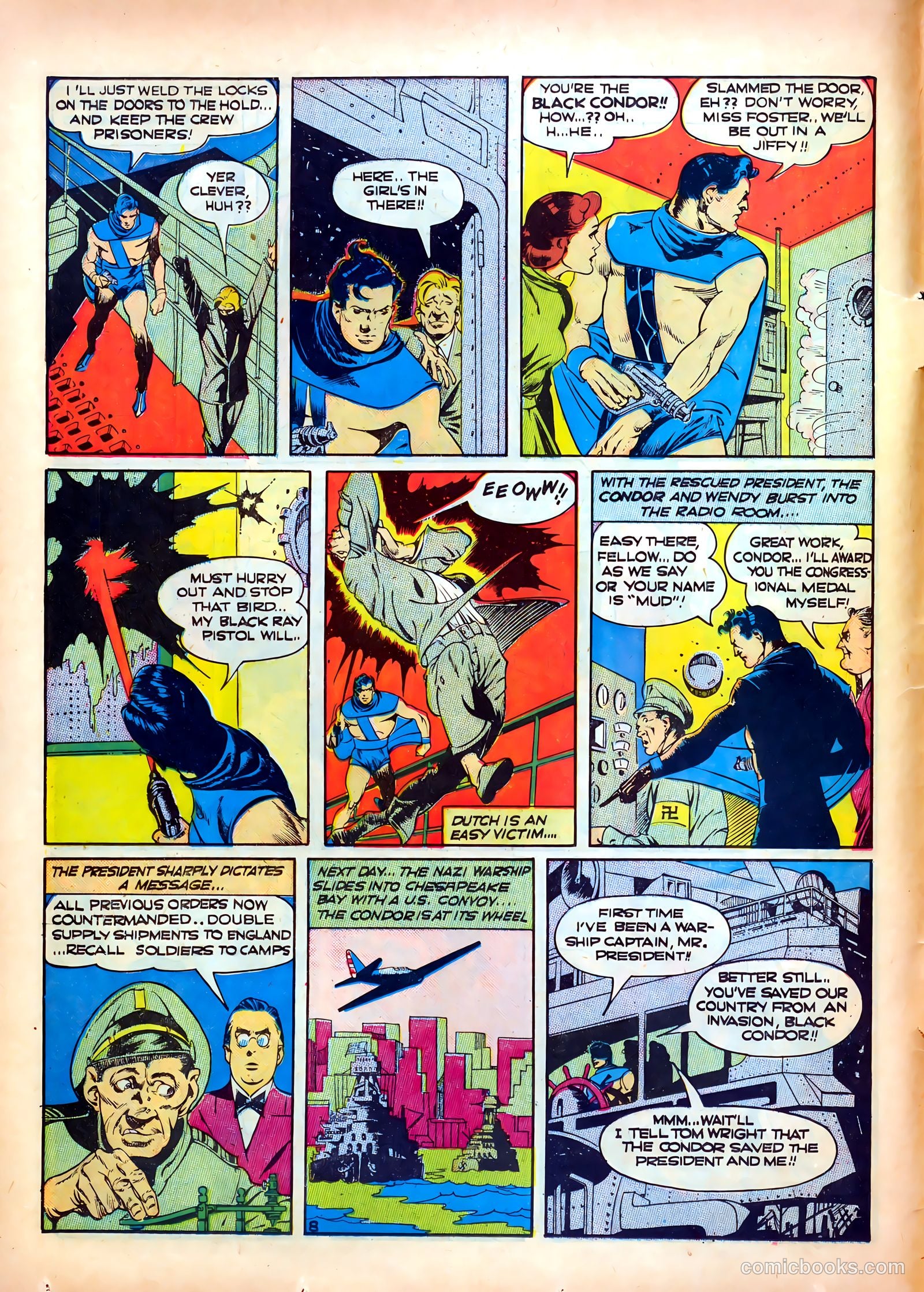 Crack Comics #19 (1941) — page 10 of 68