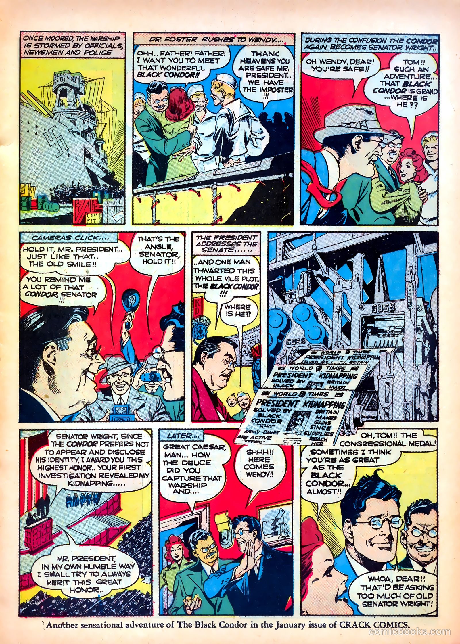 Crack Comics #19 (1941) — page 11 of 68