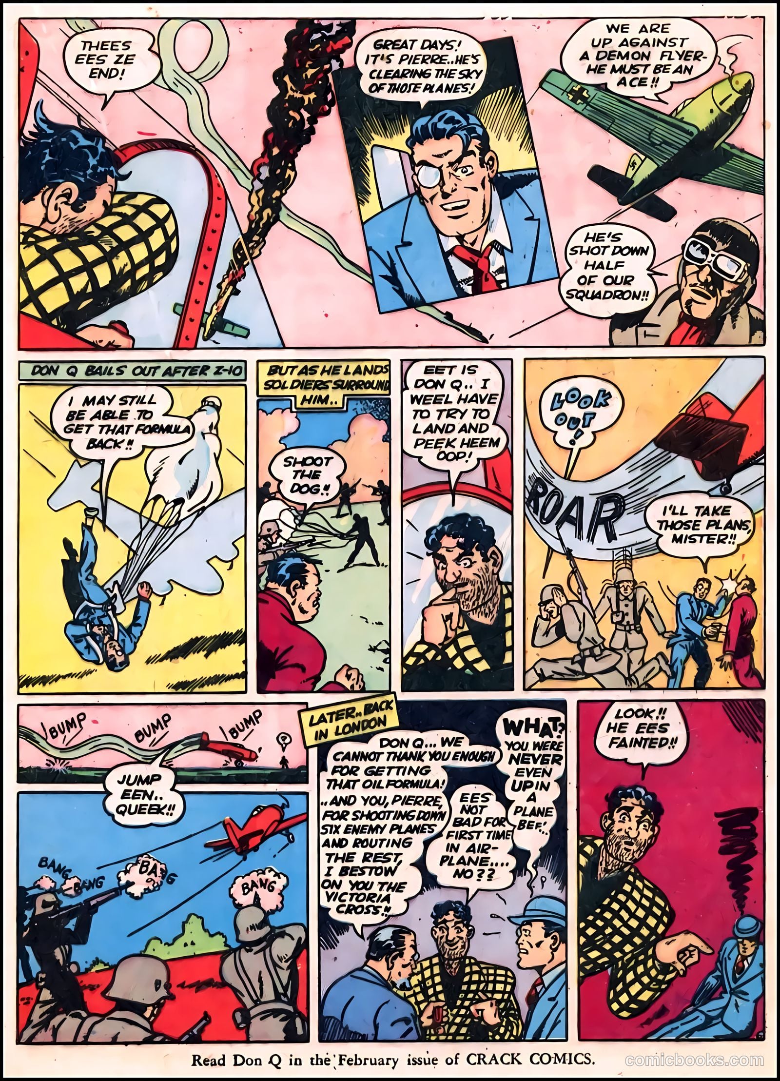 Crack Comics #20 (1941) — page 34 of 45