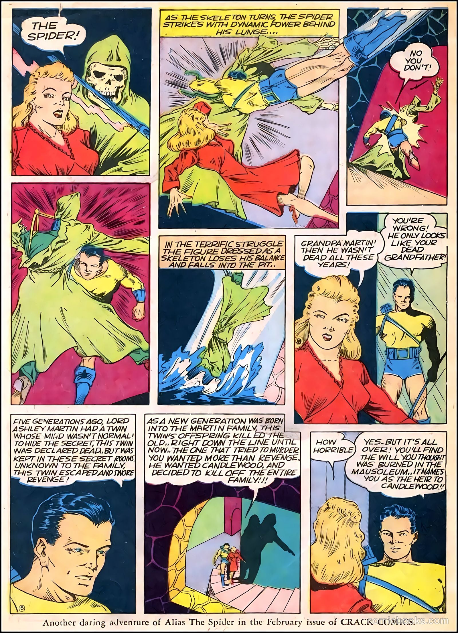 Crack Comics #20 (1941) — page 45 of 45