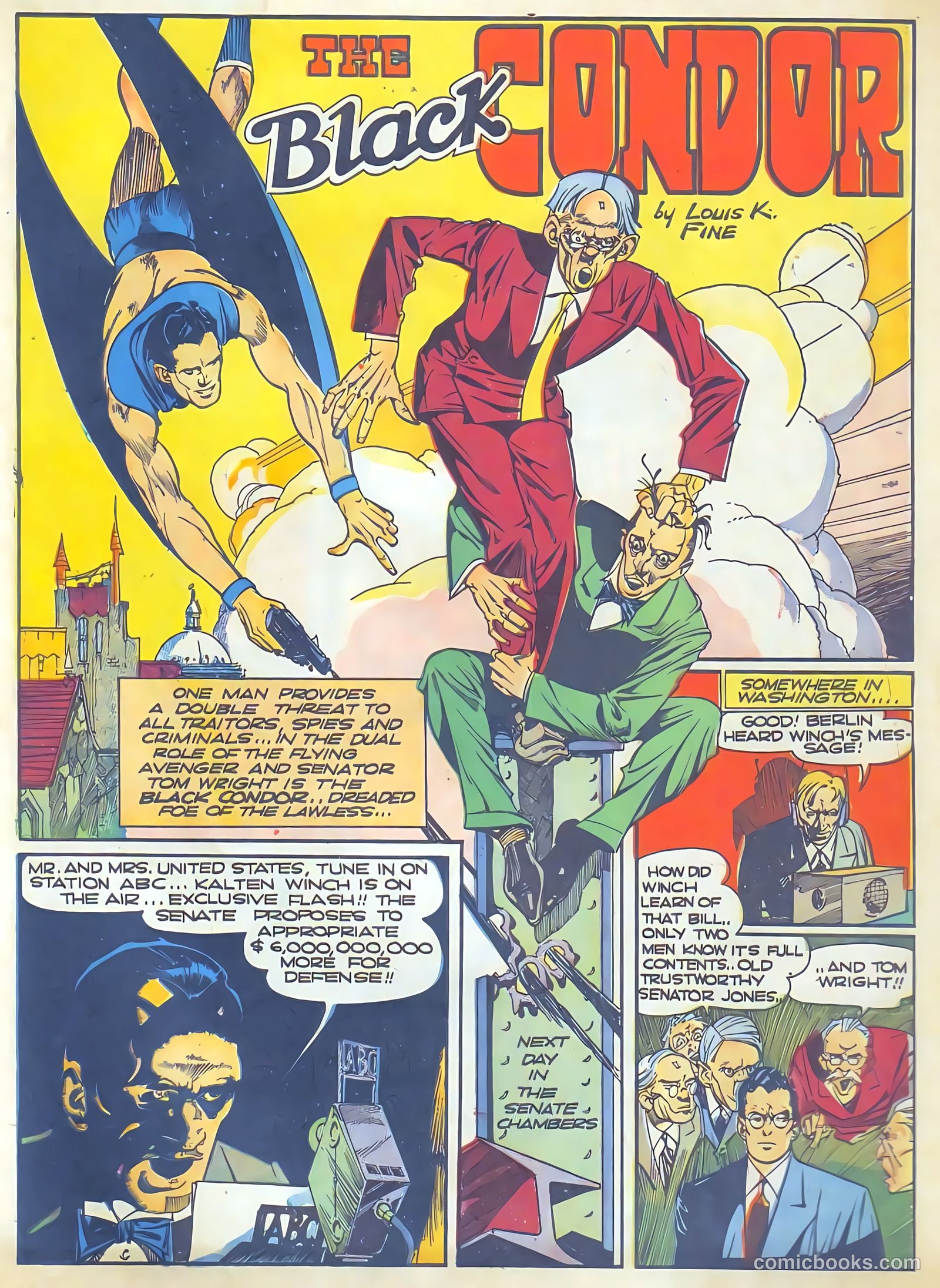 Crack Comics #21 (1942) — page 4 of 71