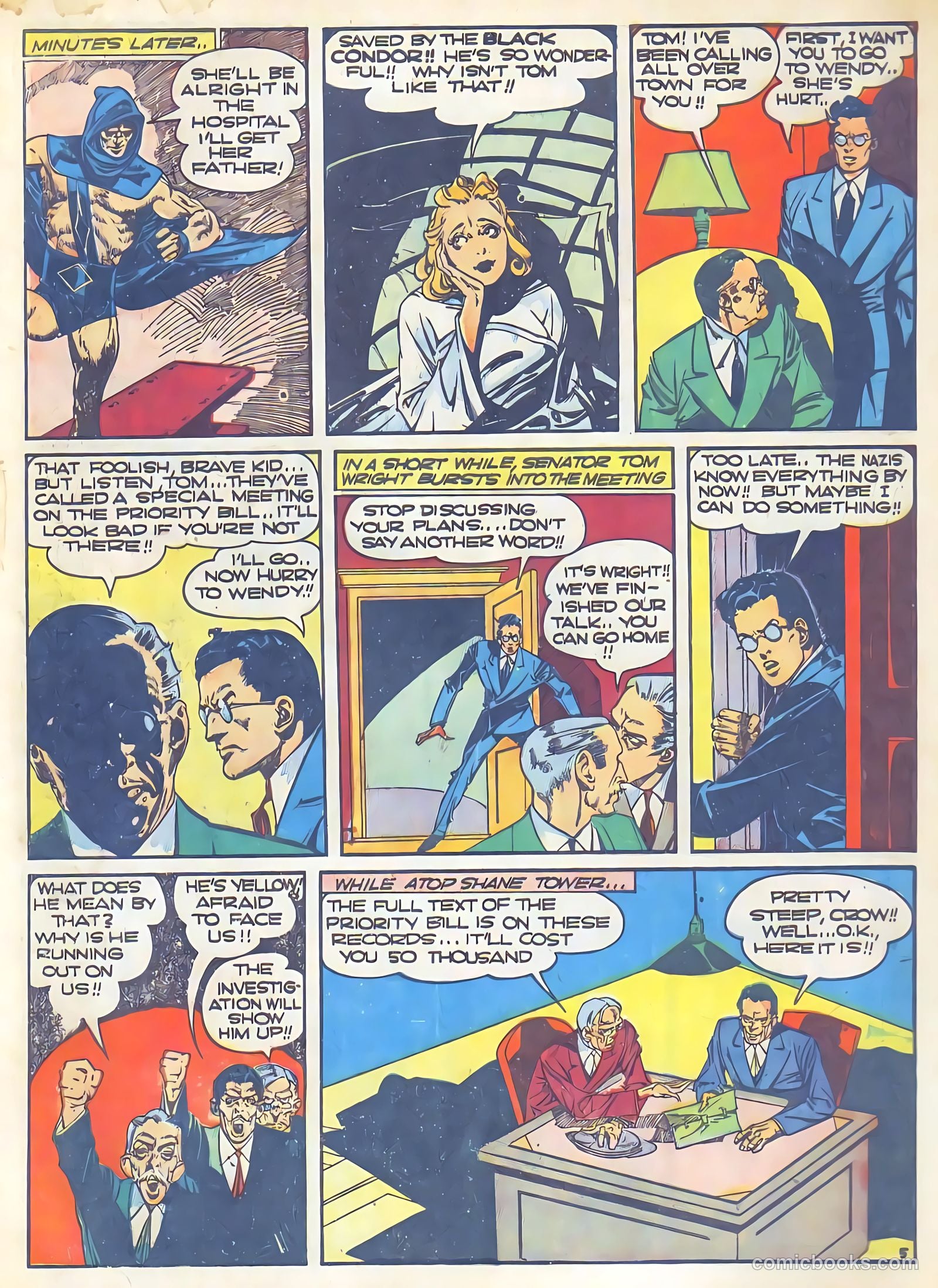 Crack Comics #21 (1942) — page 8 of 71