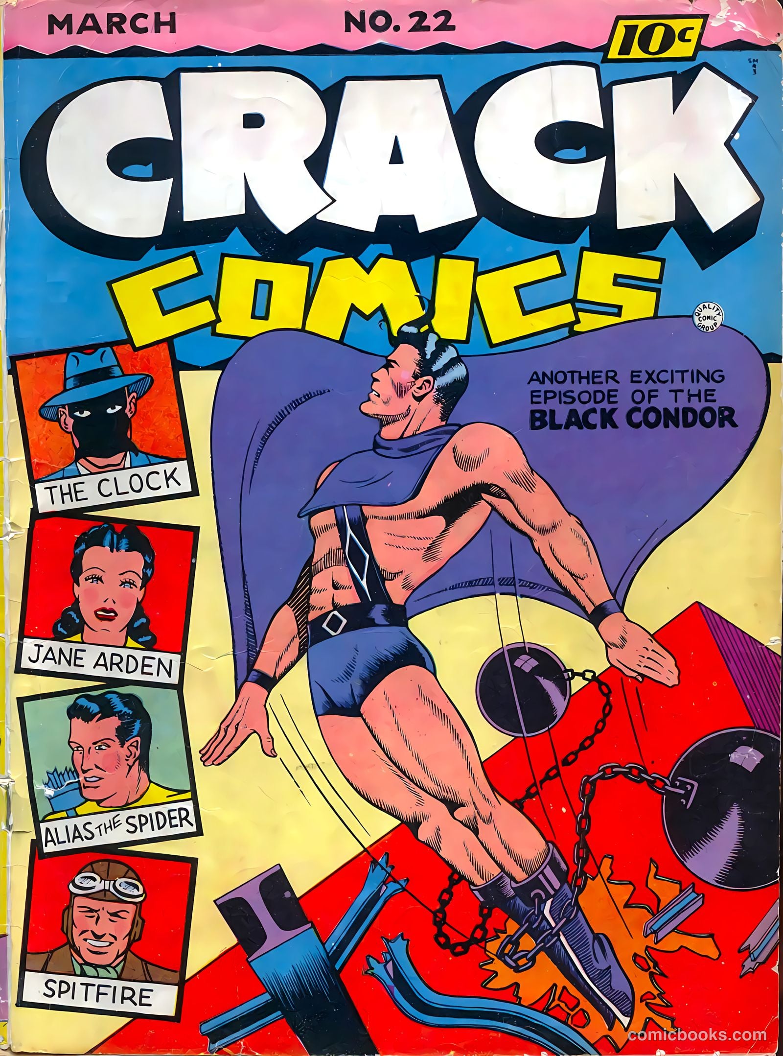 Crack Comics #22 (1942) — page 2 of 69