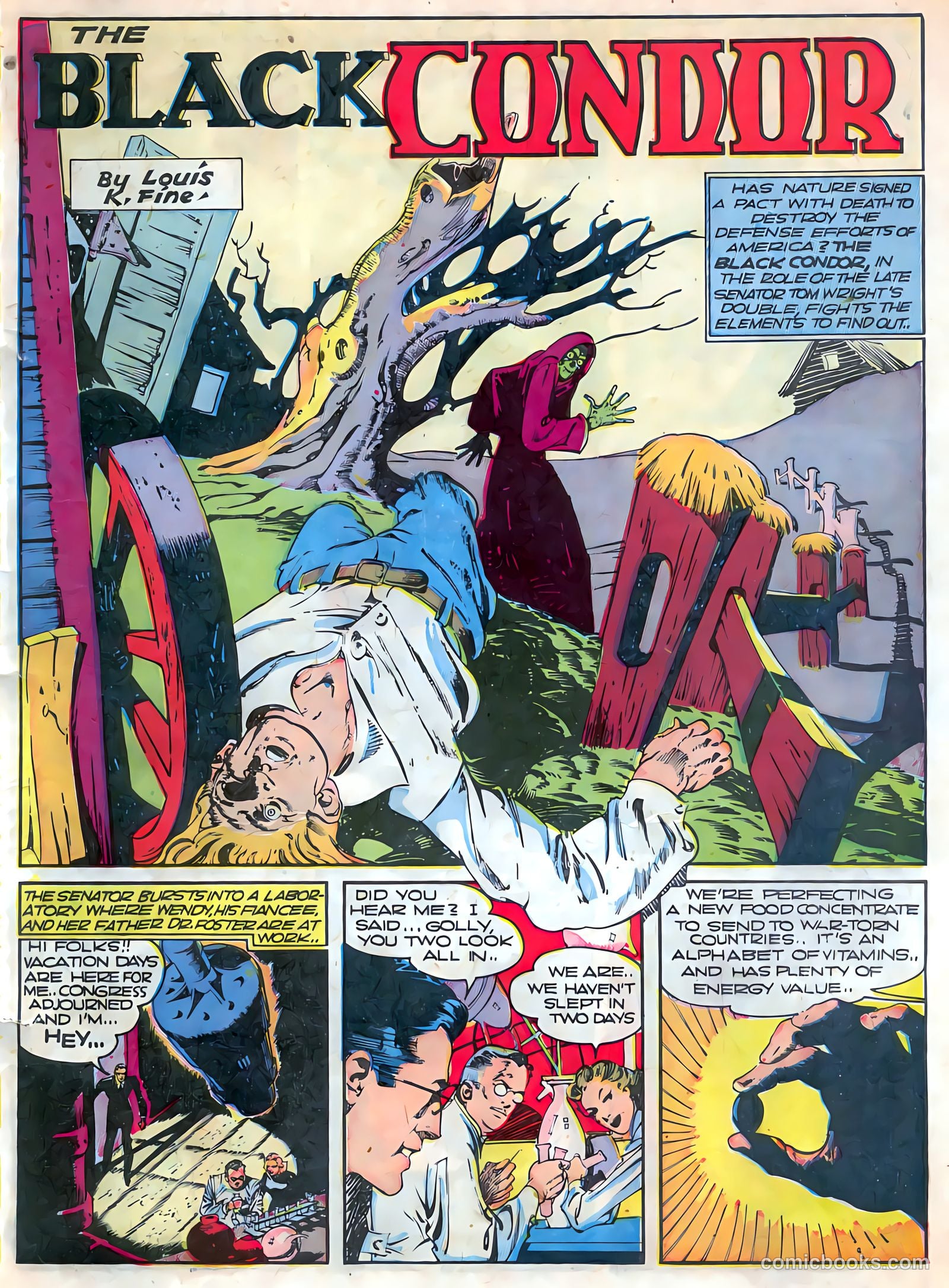 Crack Comics #22 (1942) — page 4 of 69