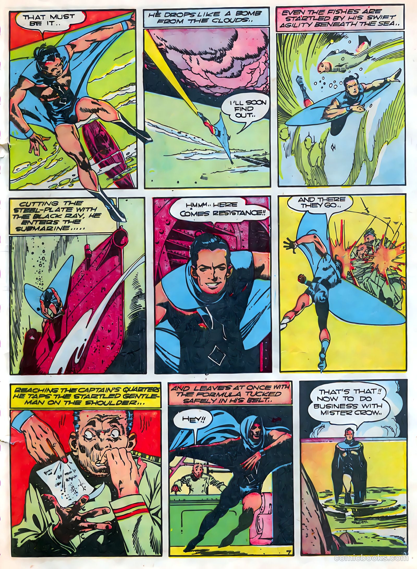Crack Comics #22 (1942) — page 10 of 69