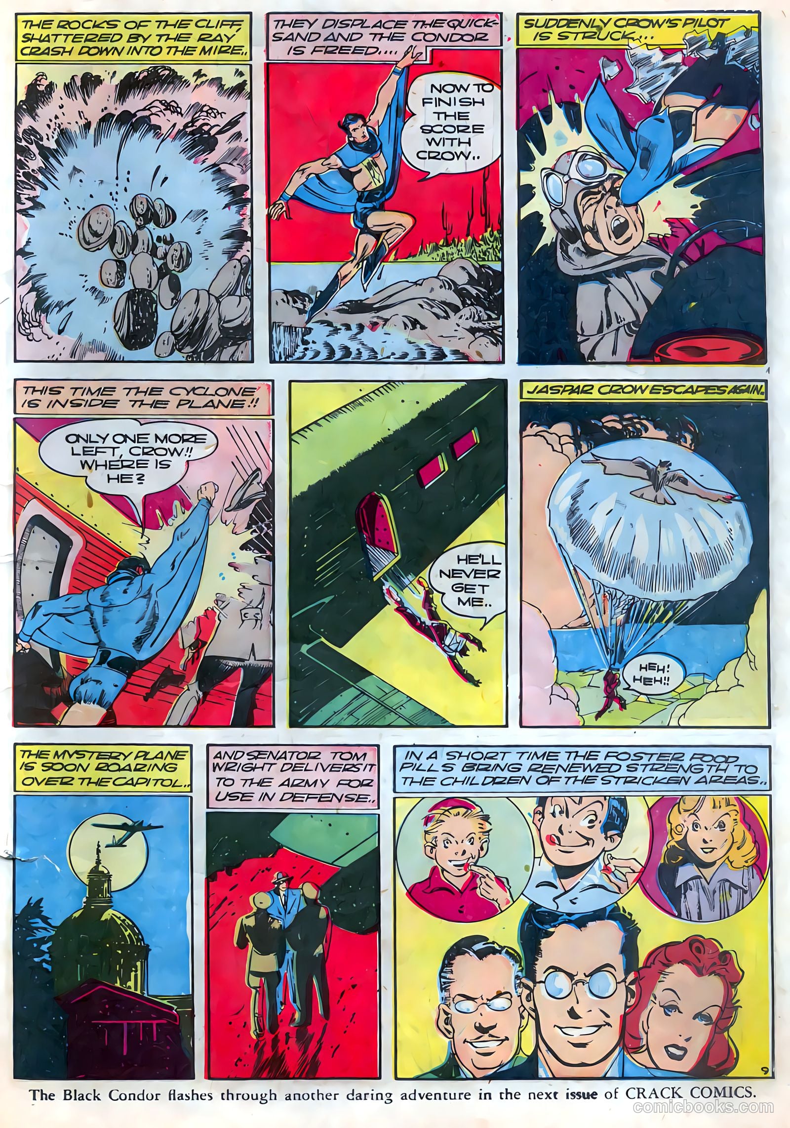 Crack Comics #22 (1942) — page 12 of 69