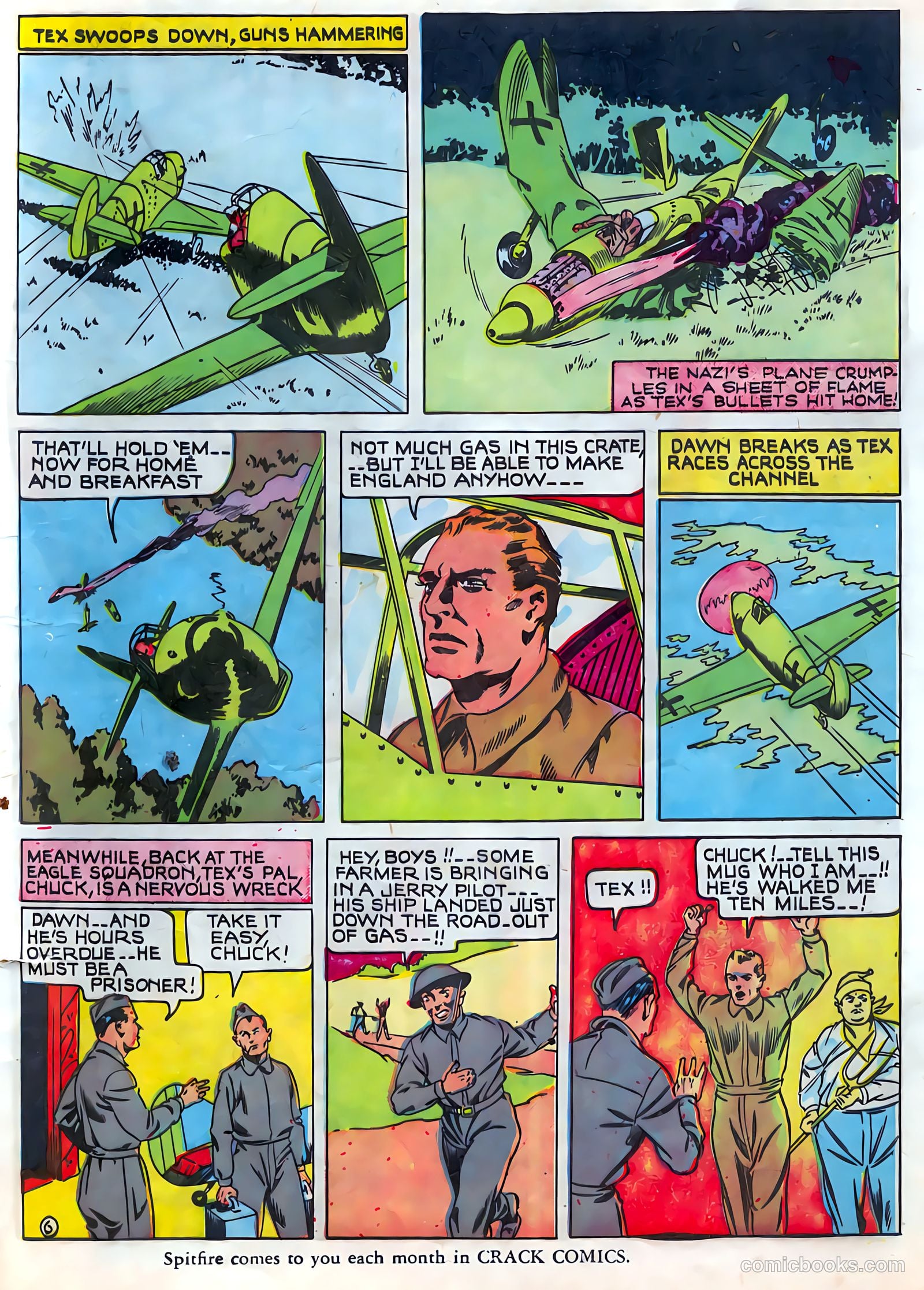 Crack Comics #22 (1942) — page 18 of 69