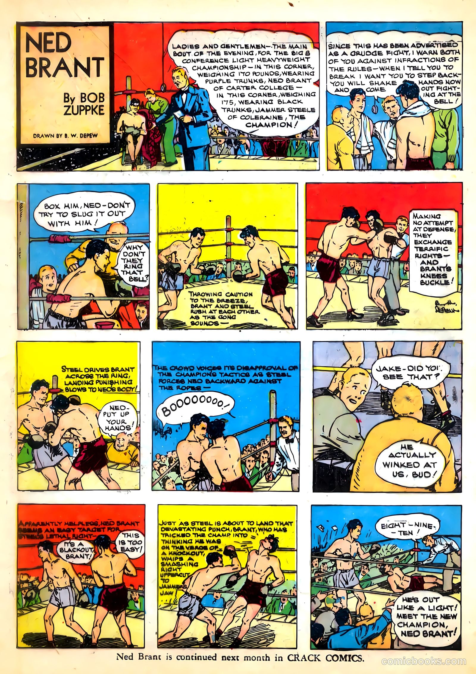 Crack Comics #22 (1942) — page 34 of 69