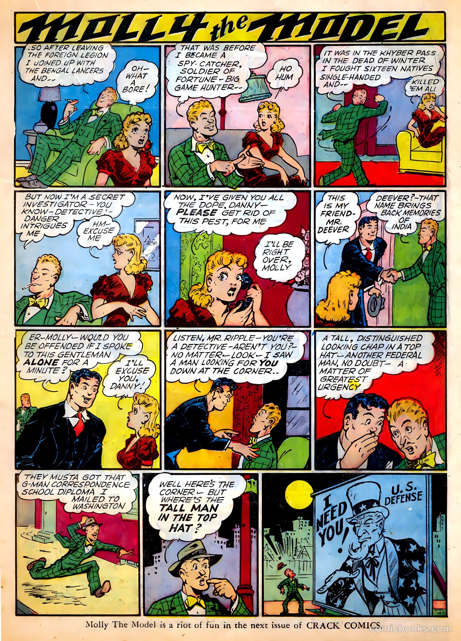 Crack Comics #22 (1942) — page 36 of 69