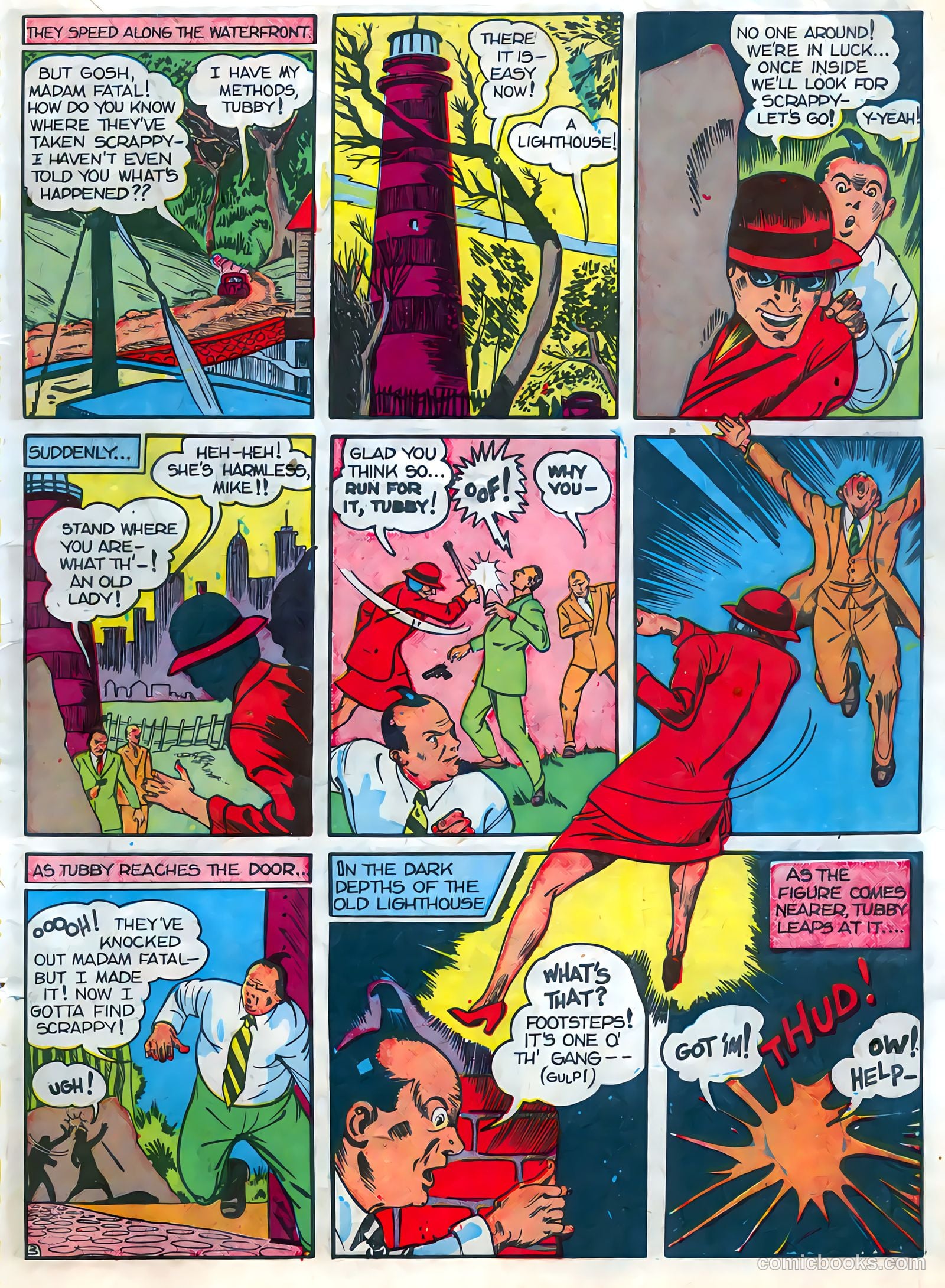 Crack Comics #22 (1942) — page 40 of 69