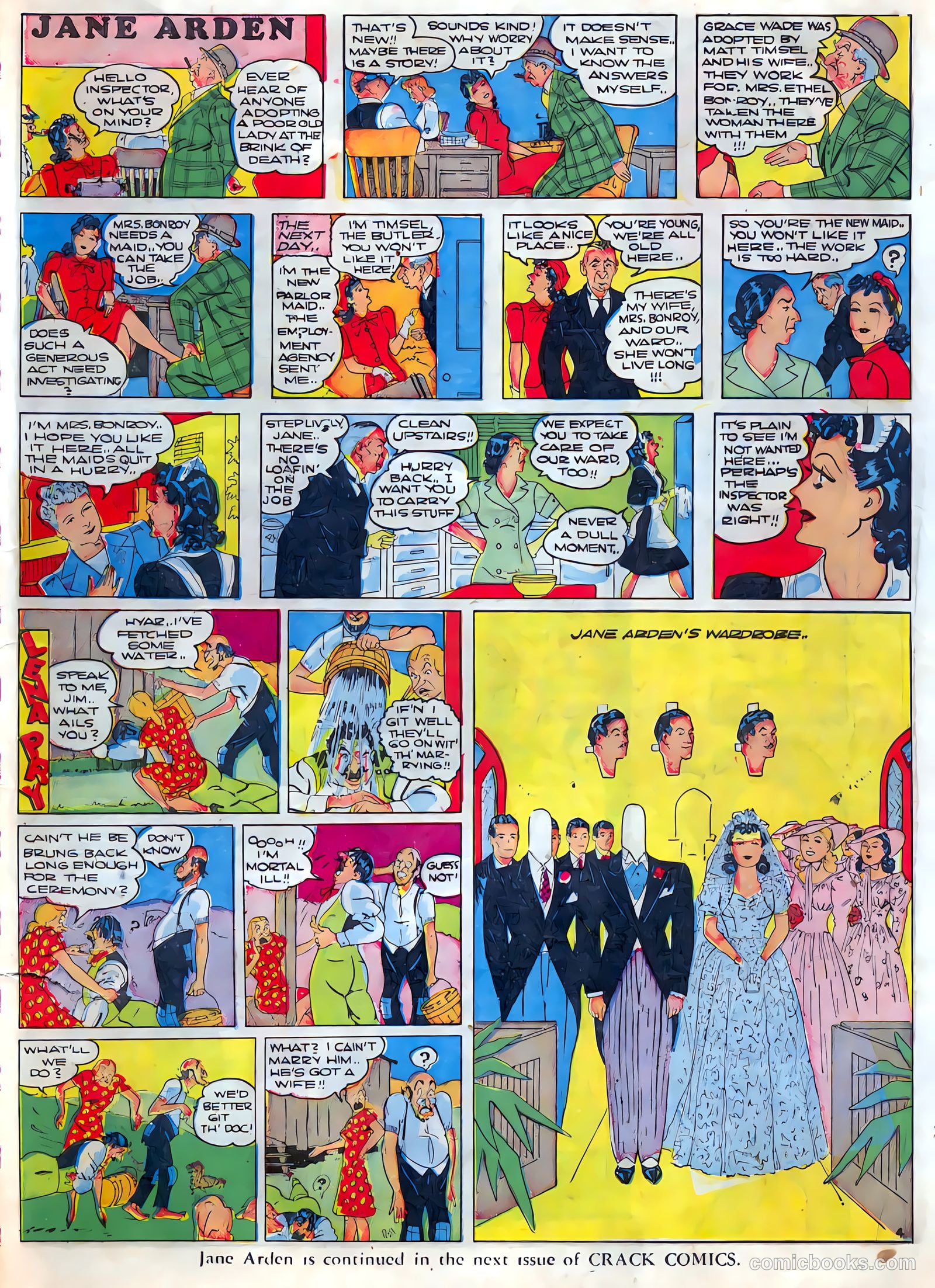 Crack Comics #22 (1942) — page 60 of 69