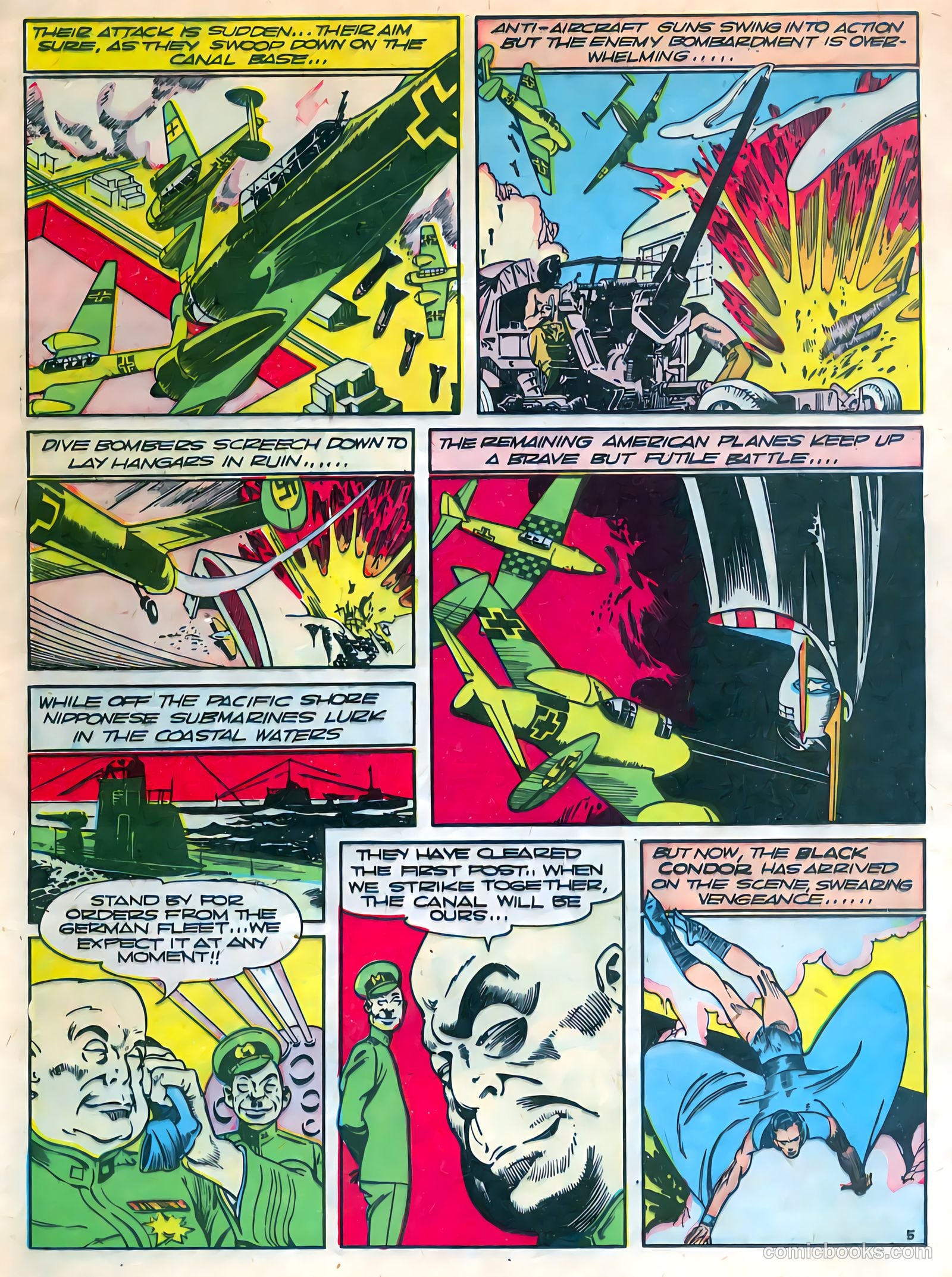 Crack Comics #23 (1942) — page 7 of 68