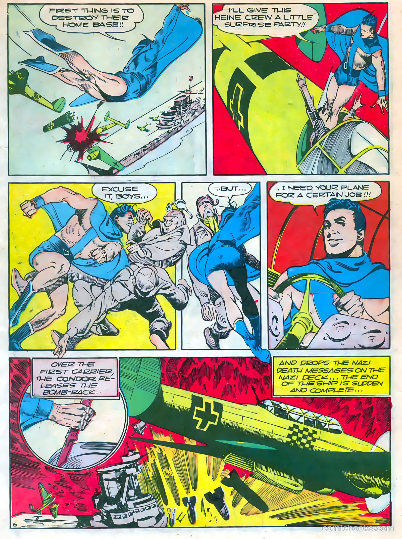 Crack Comics #23 (1942) — page 8 of 68