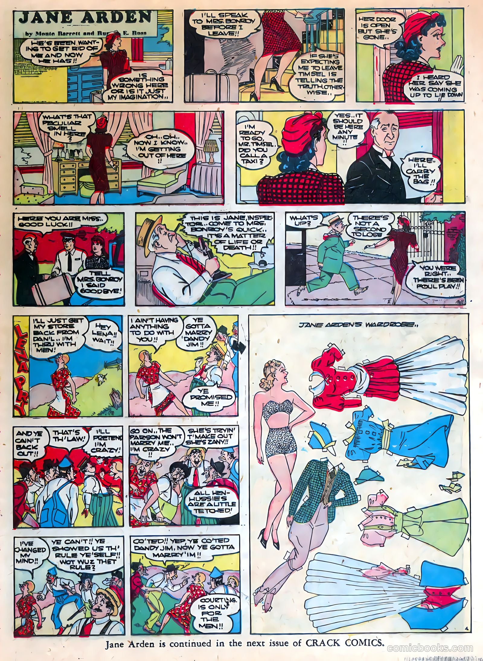 Crack Comics #23 (1942) — page 59 of 68