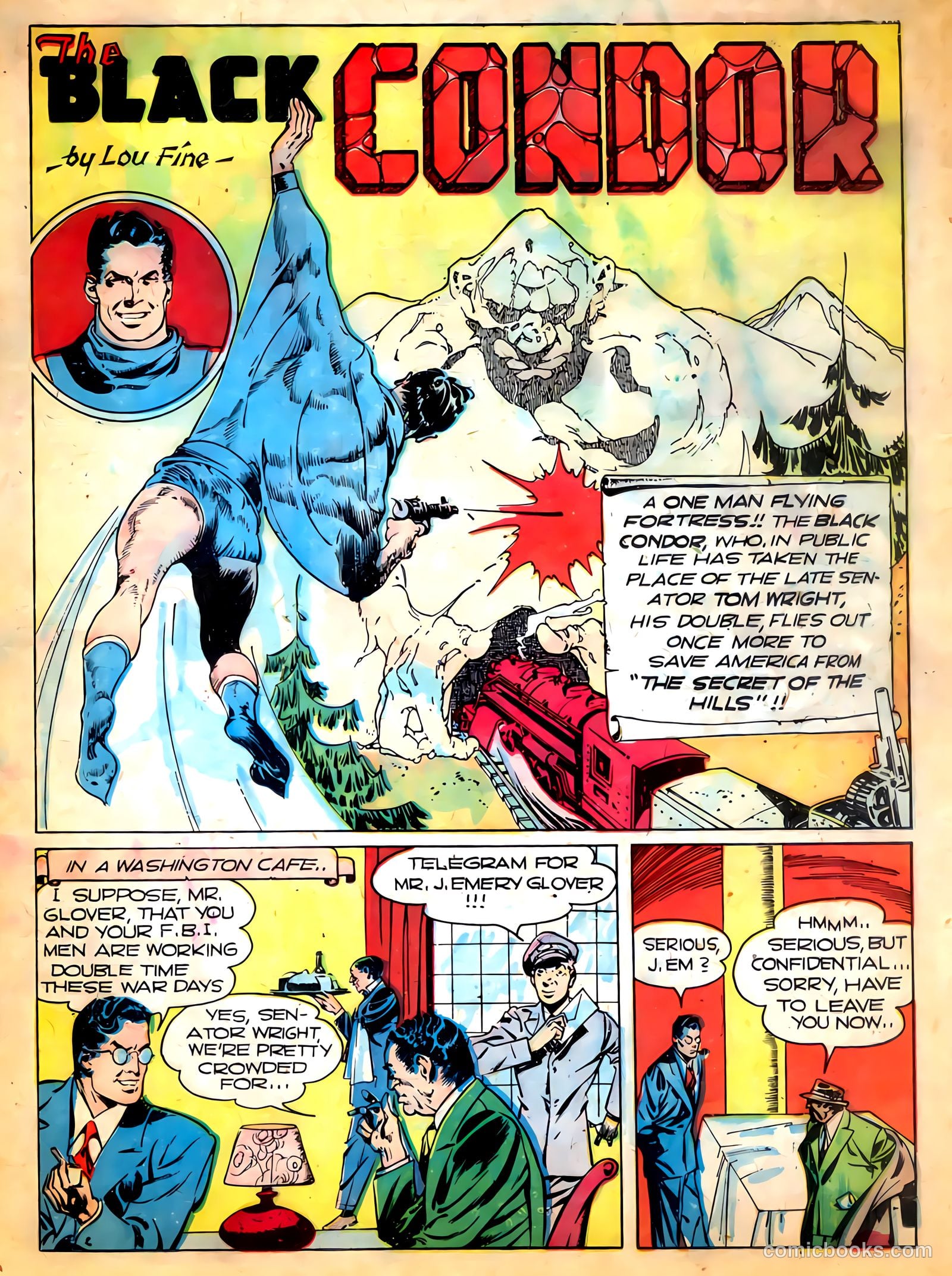 Crack Comics #24 (1942) — page 3 of 68