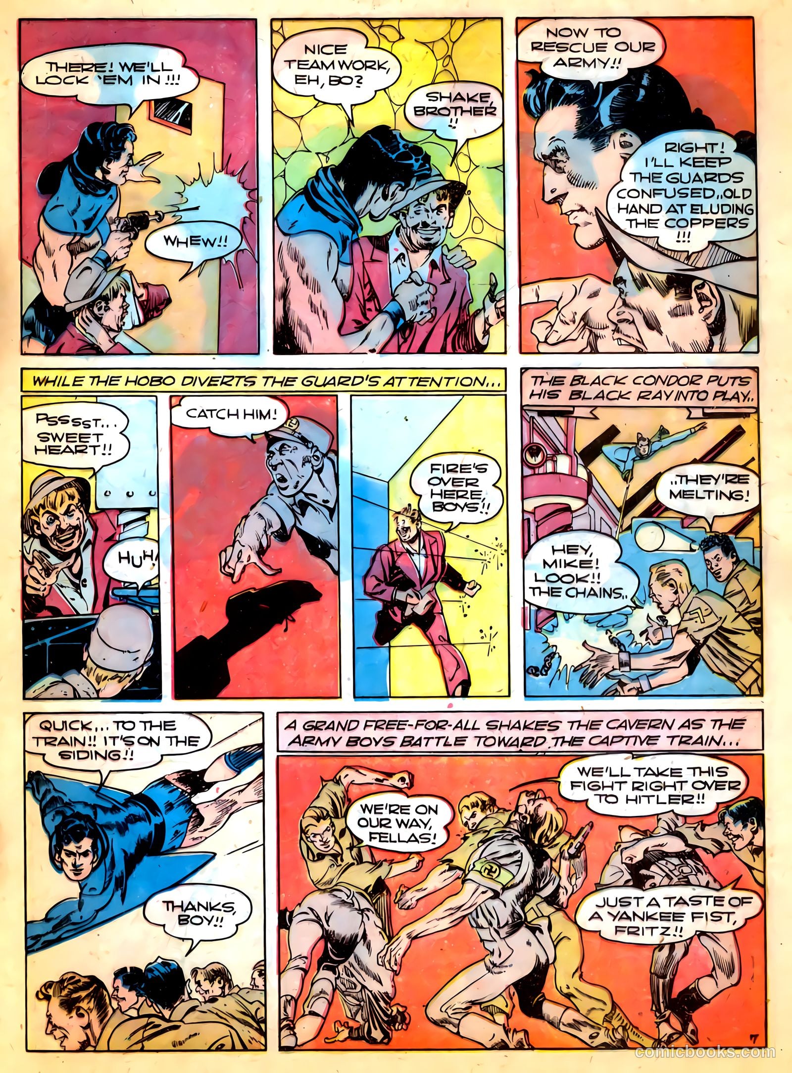 Crack Comics #24 (1942) — page 9 of 68