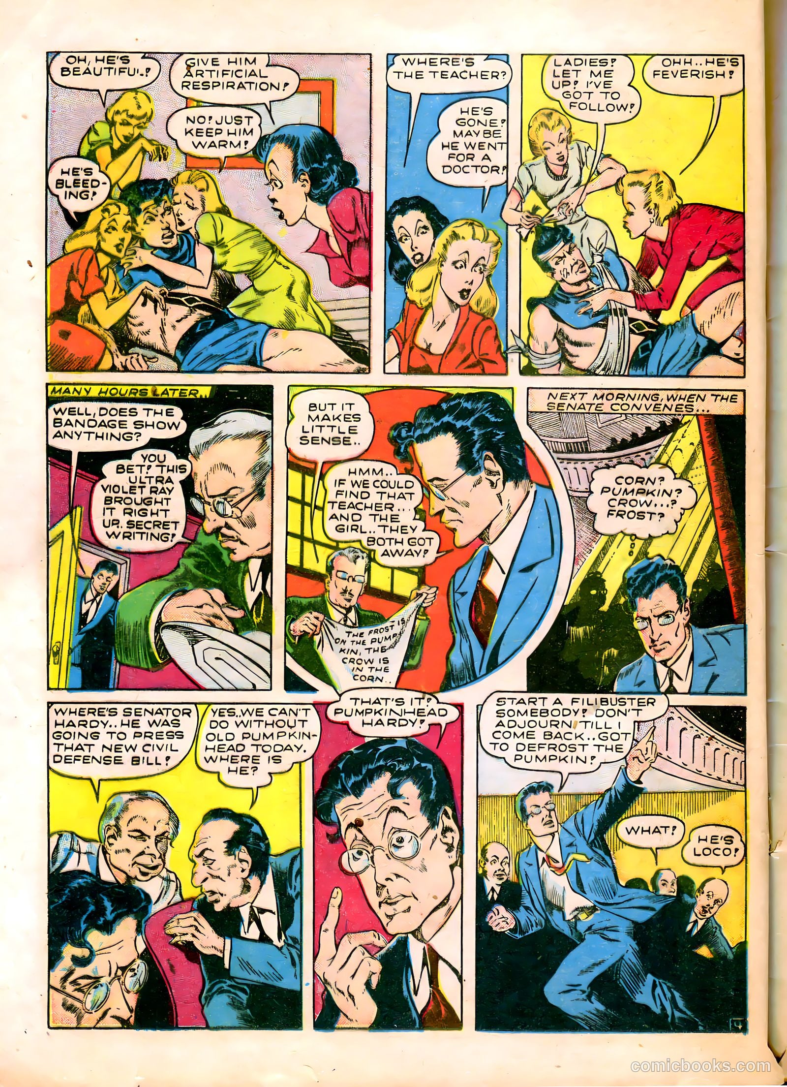 Crack Comics #25 (1942) — page 6 of 68