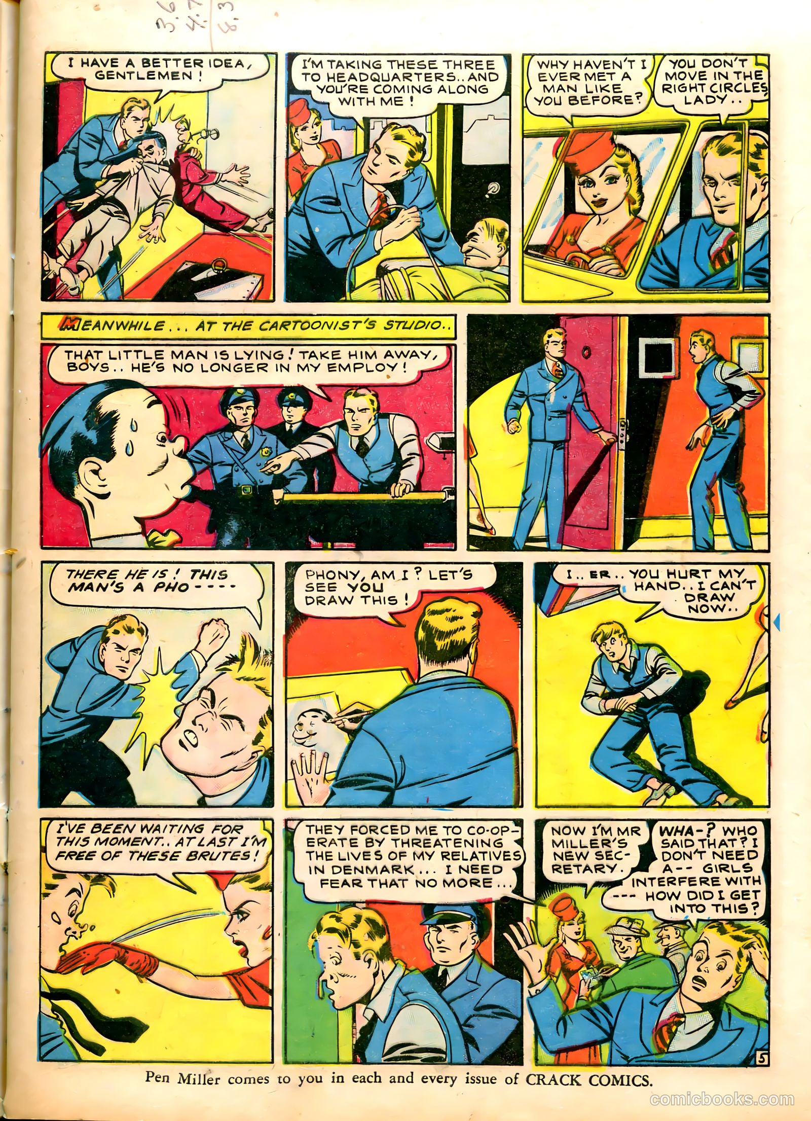 Crack Comics #25 (1942) — page 23 of 68