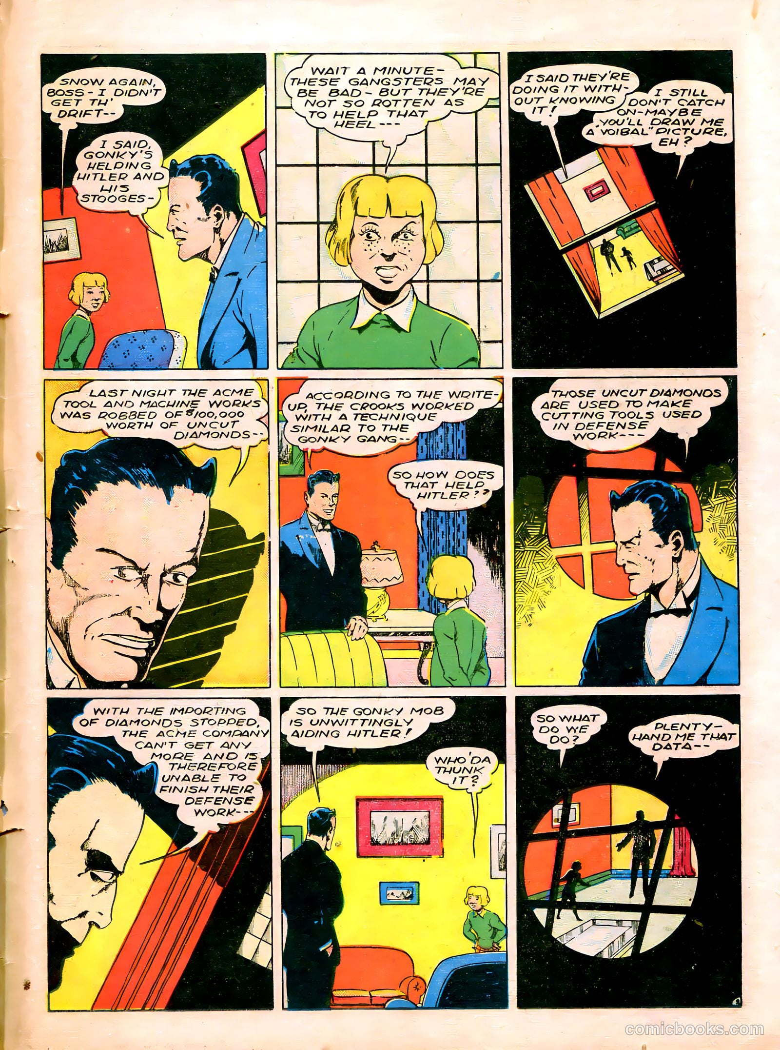 Crack Comics #25 (1942) — page 61 of 68