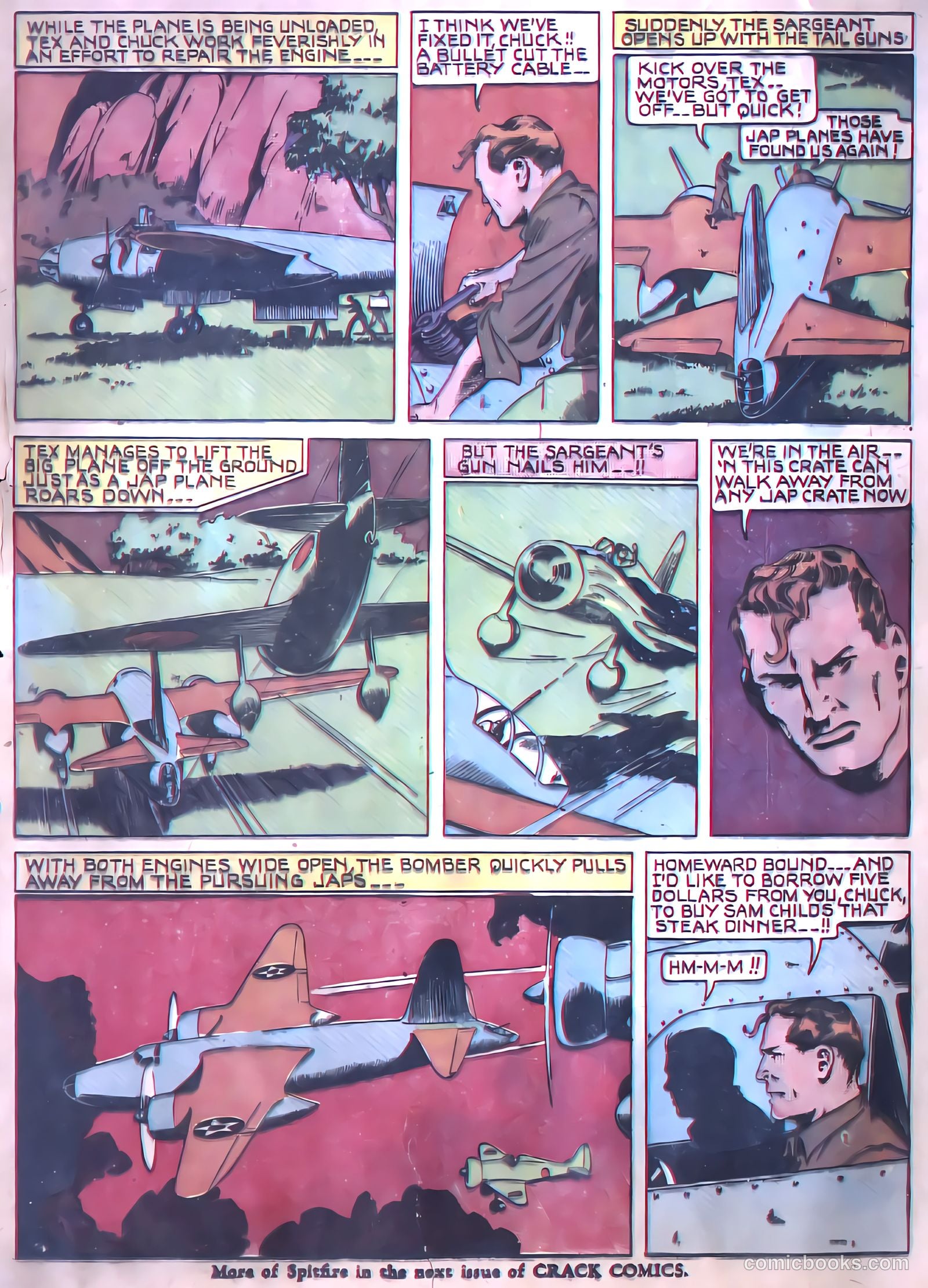 Crack Comics #26 (1942) — page 19 of 68