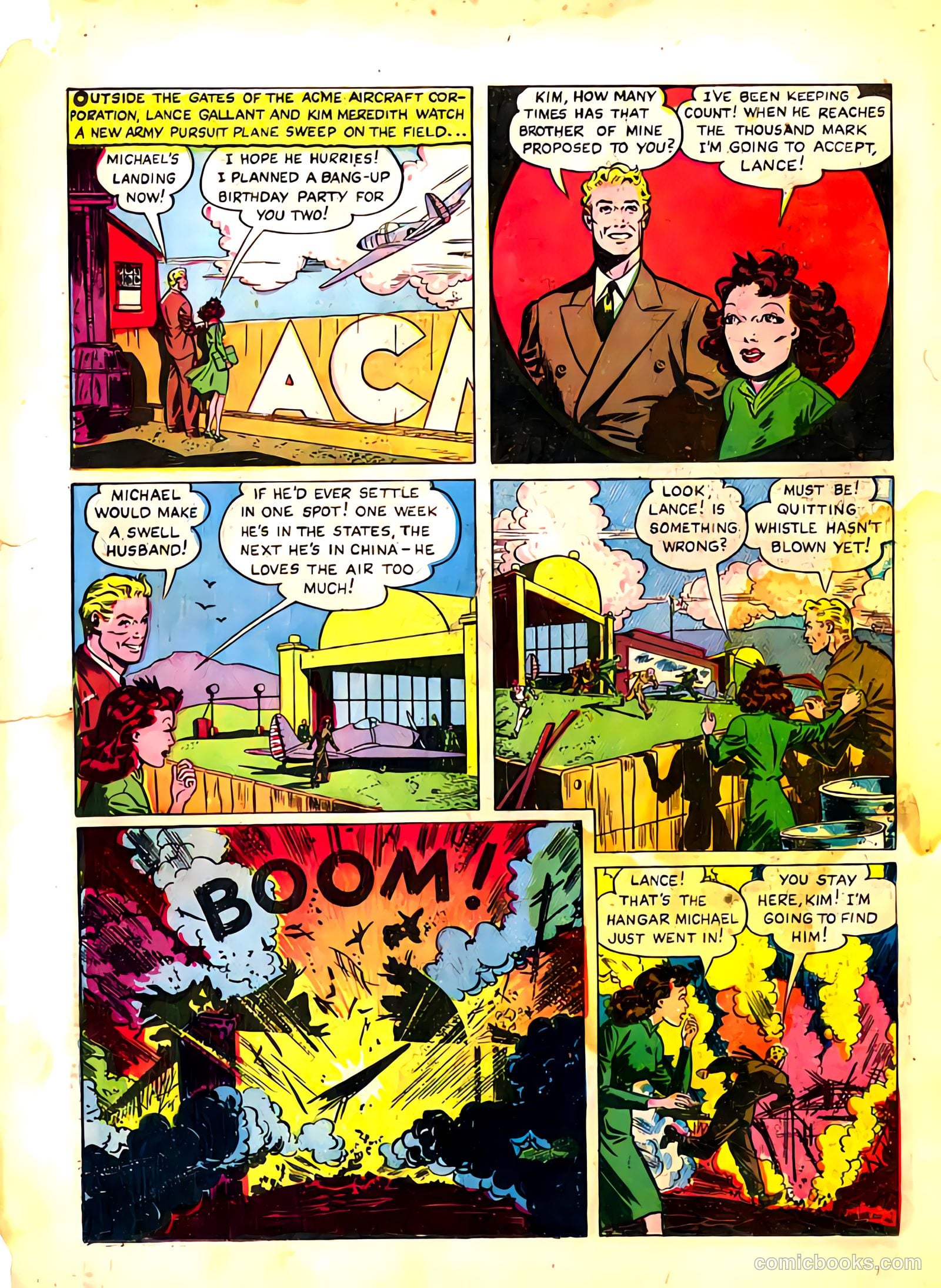 Crack Comics #27 (1943) — page 4 of 68