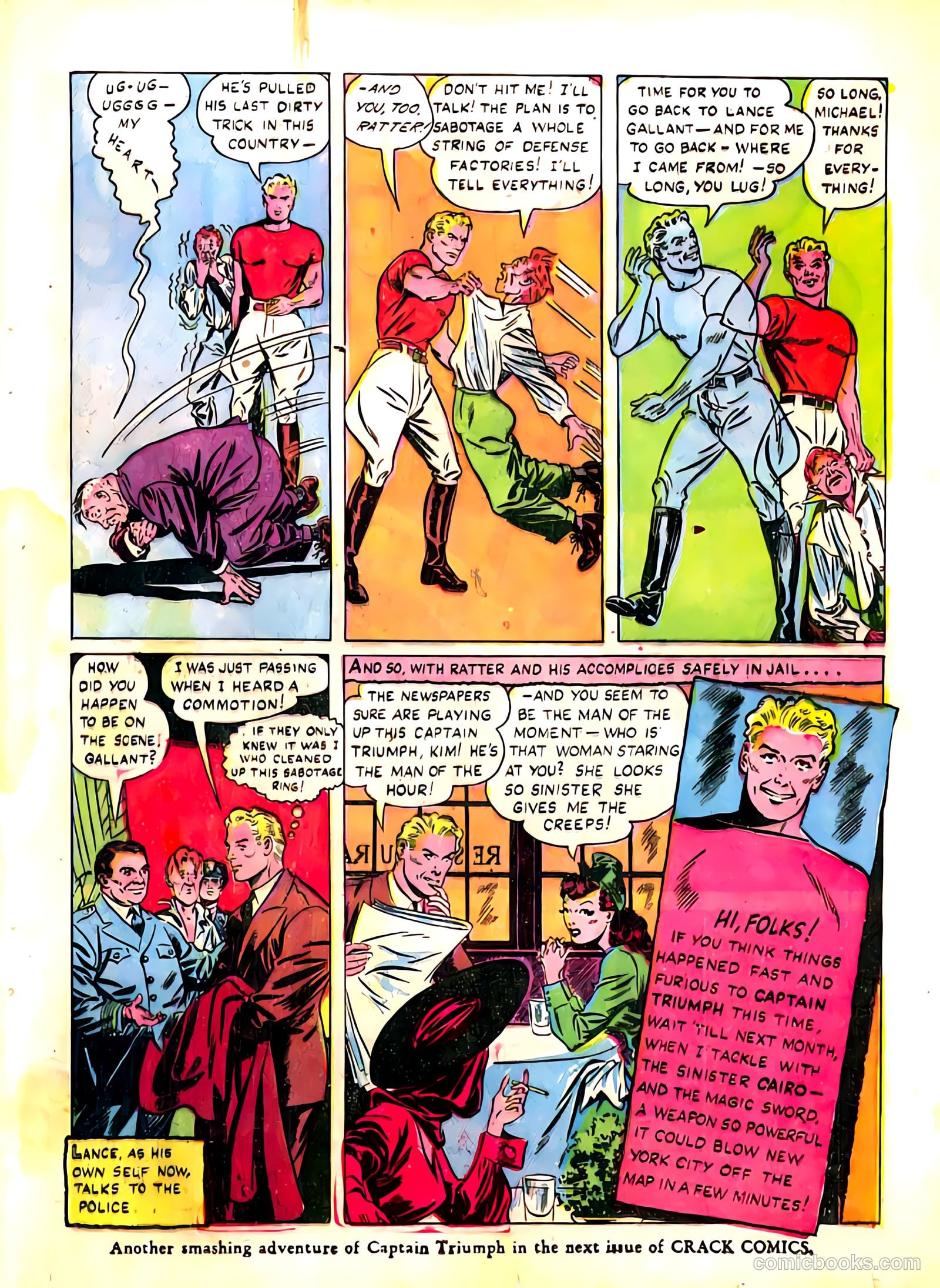 Crack Comics #27 (1943) — page 15 of 68