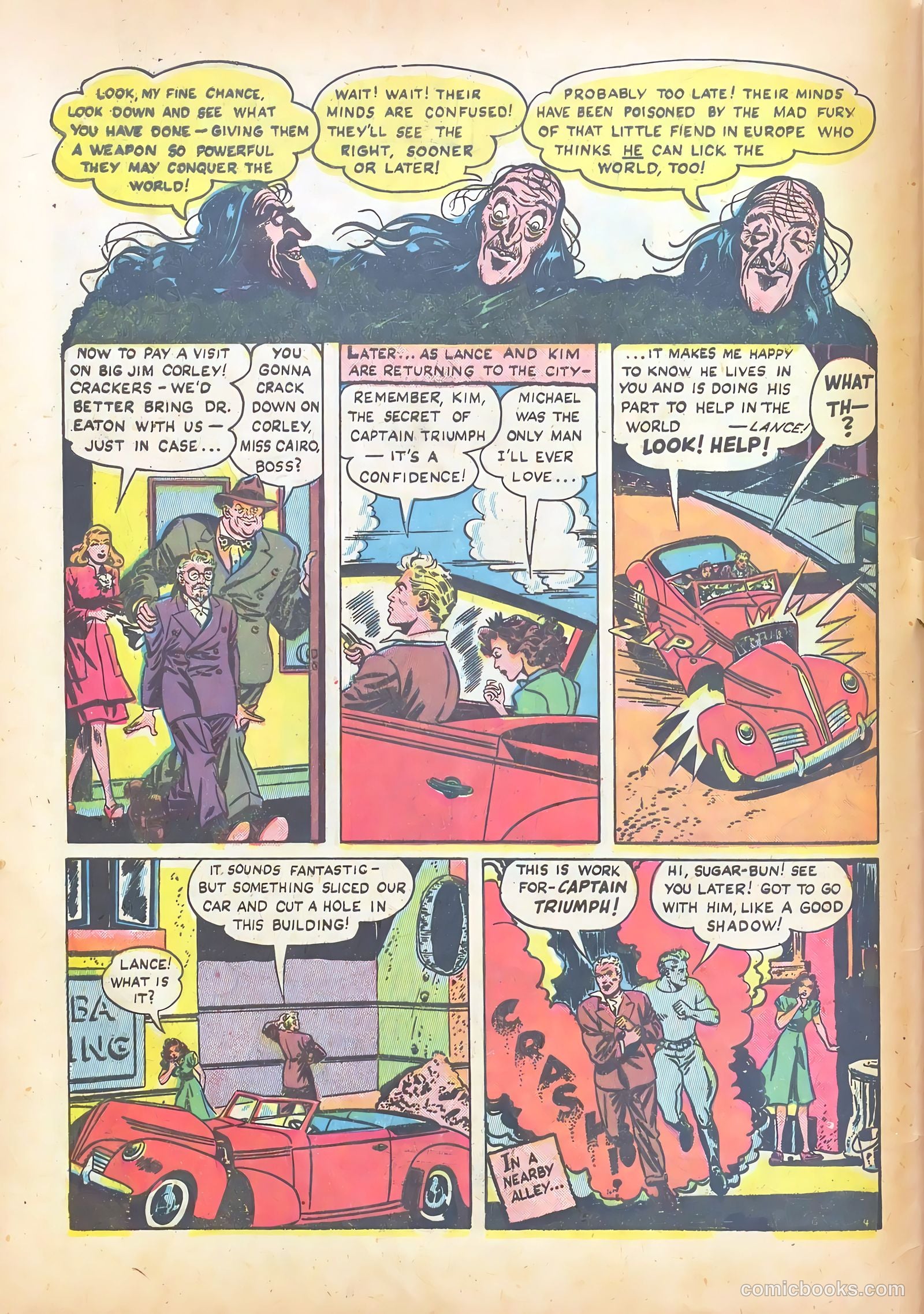 Crack Comics #28 (1943) — page 6 of 68