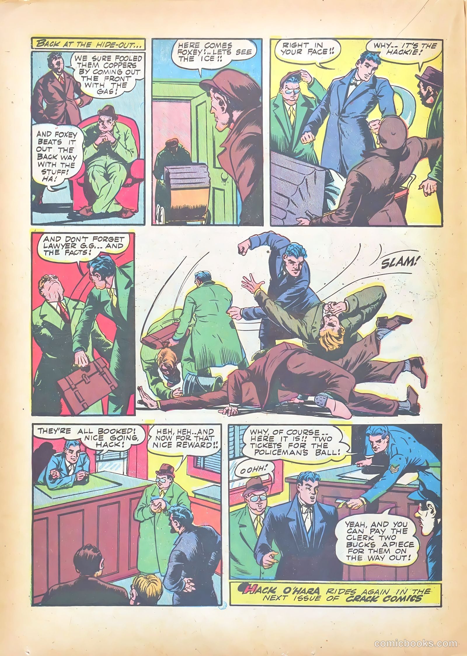 Crack Comics #28 (1943) — page 32 of 68