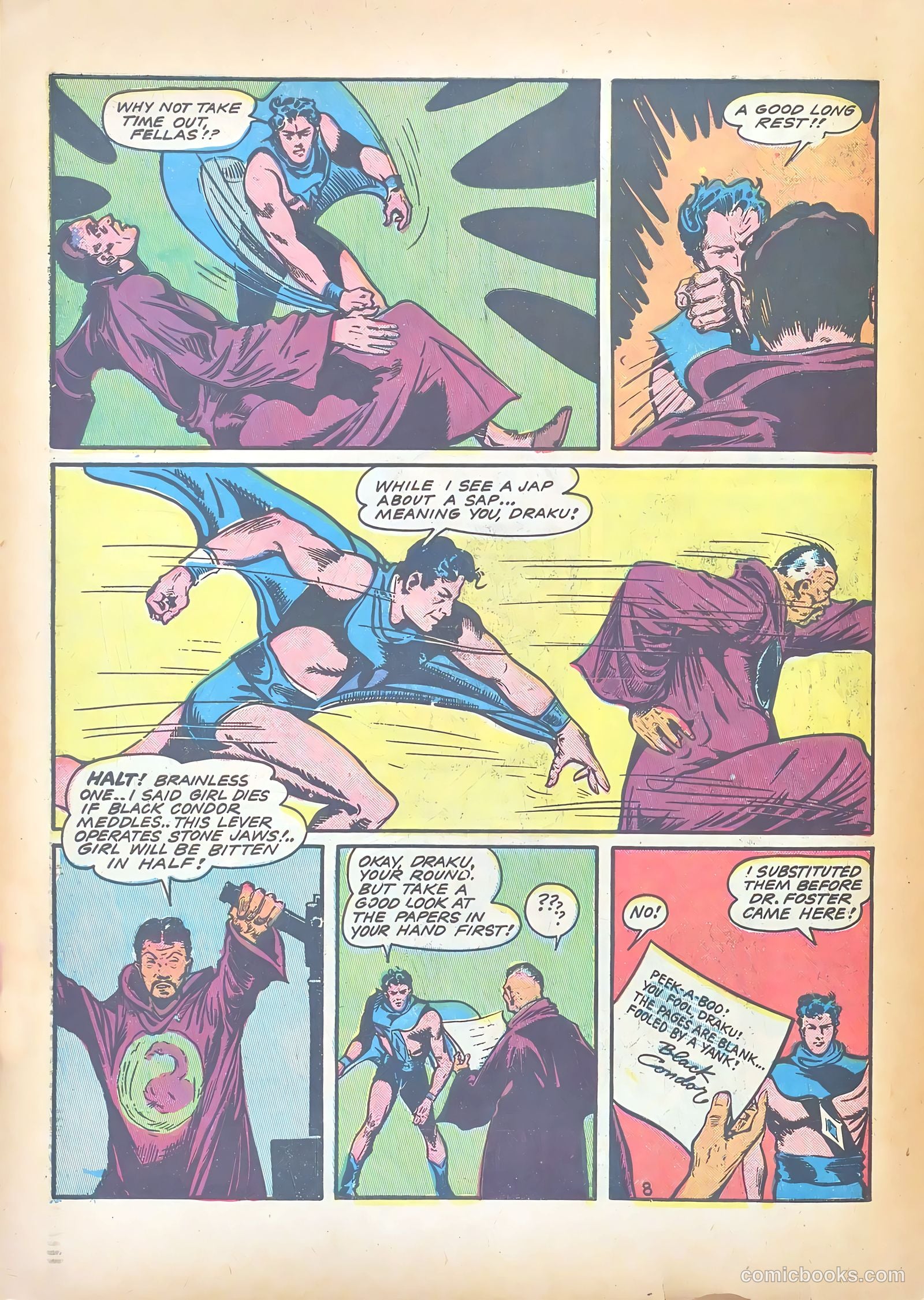 Crack Comics #28 (1943) — page 56 of 68