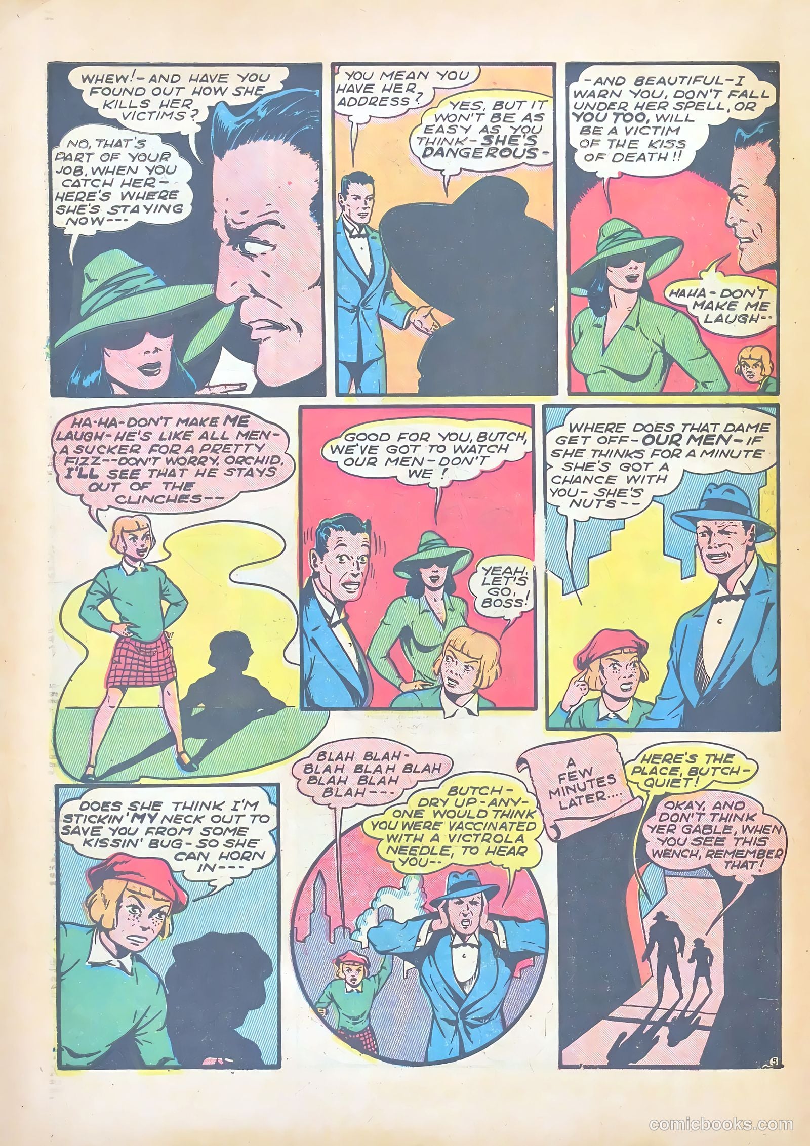 Crack Comics #28 (1943) — page 64 of 68