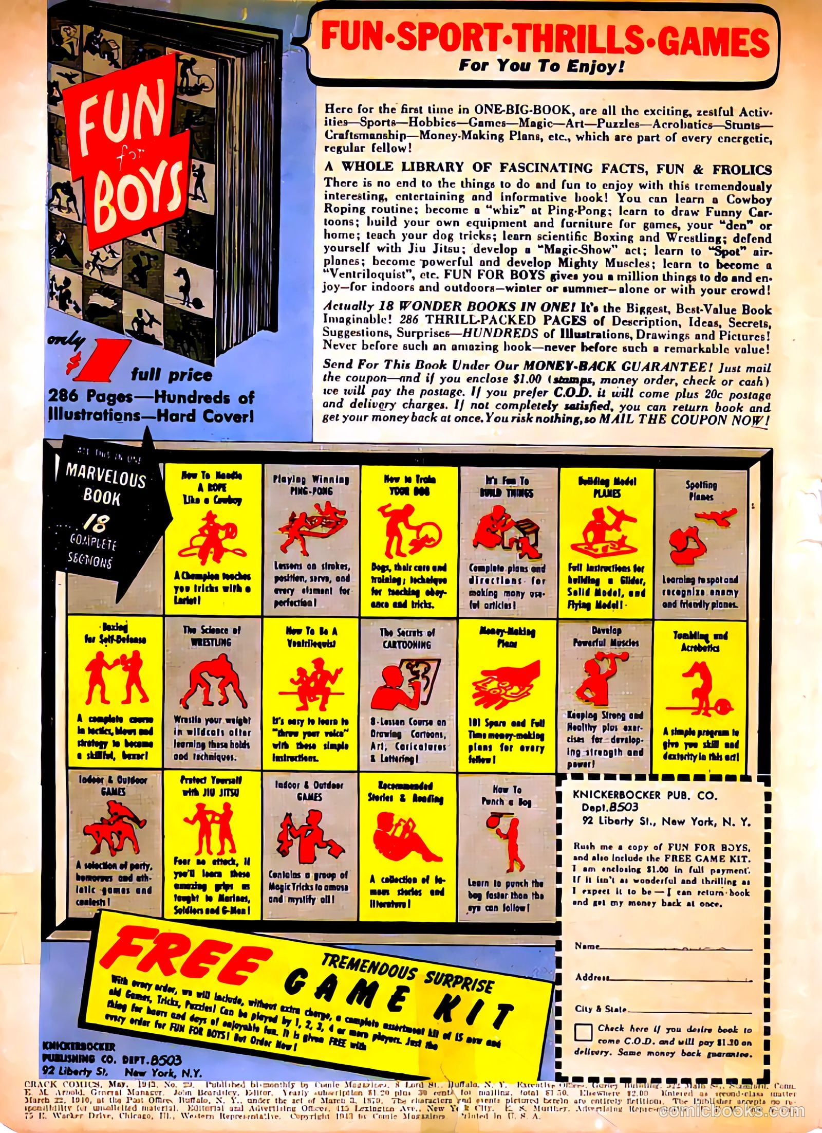 Crack Comics #29 (1943) — page 2 of 68